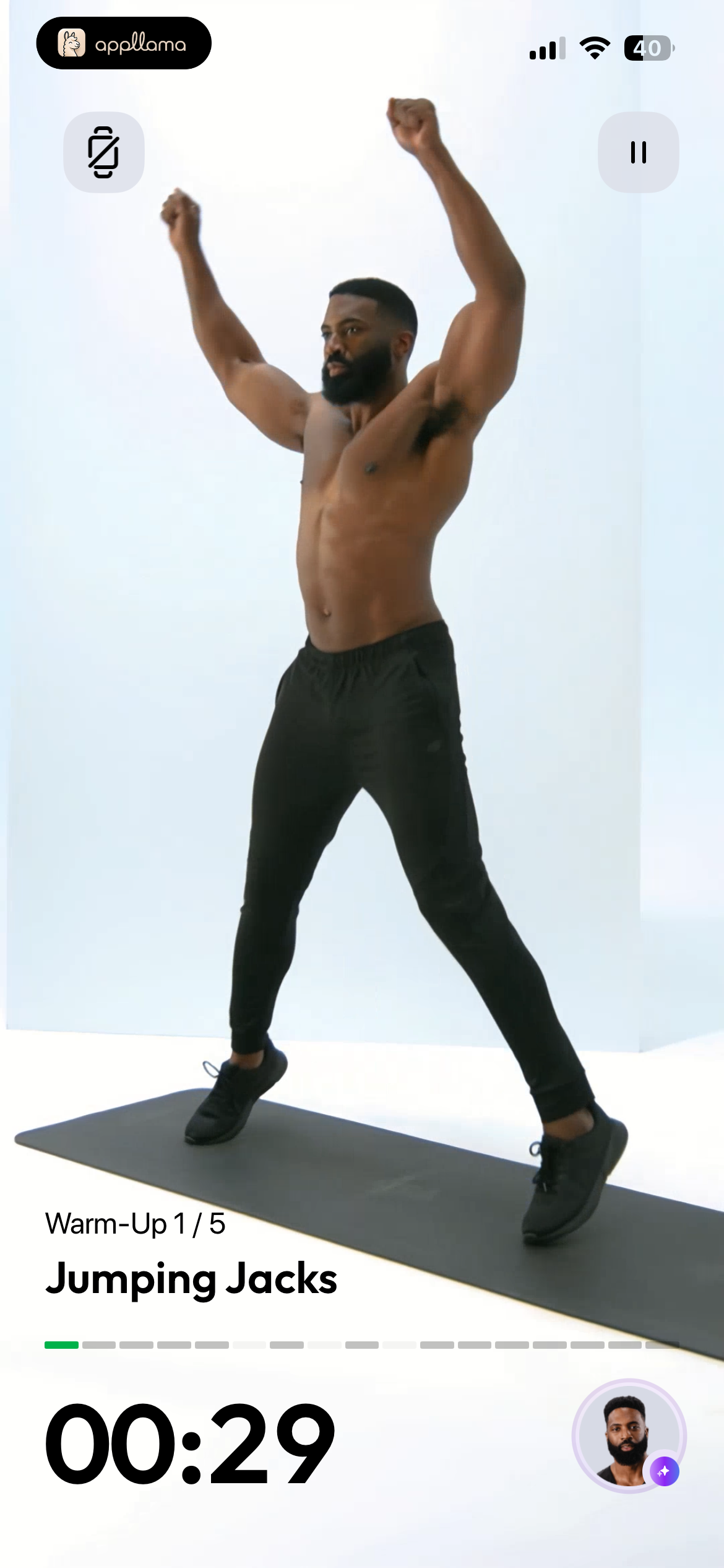 Jumping Jacks Exercise