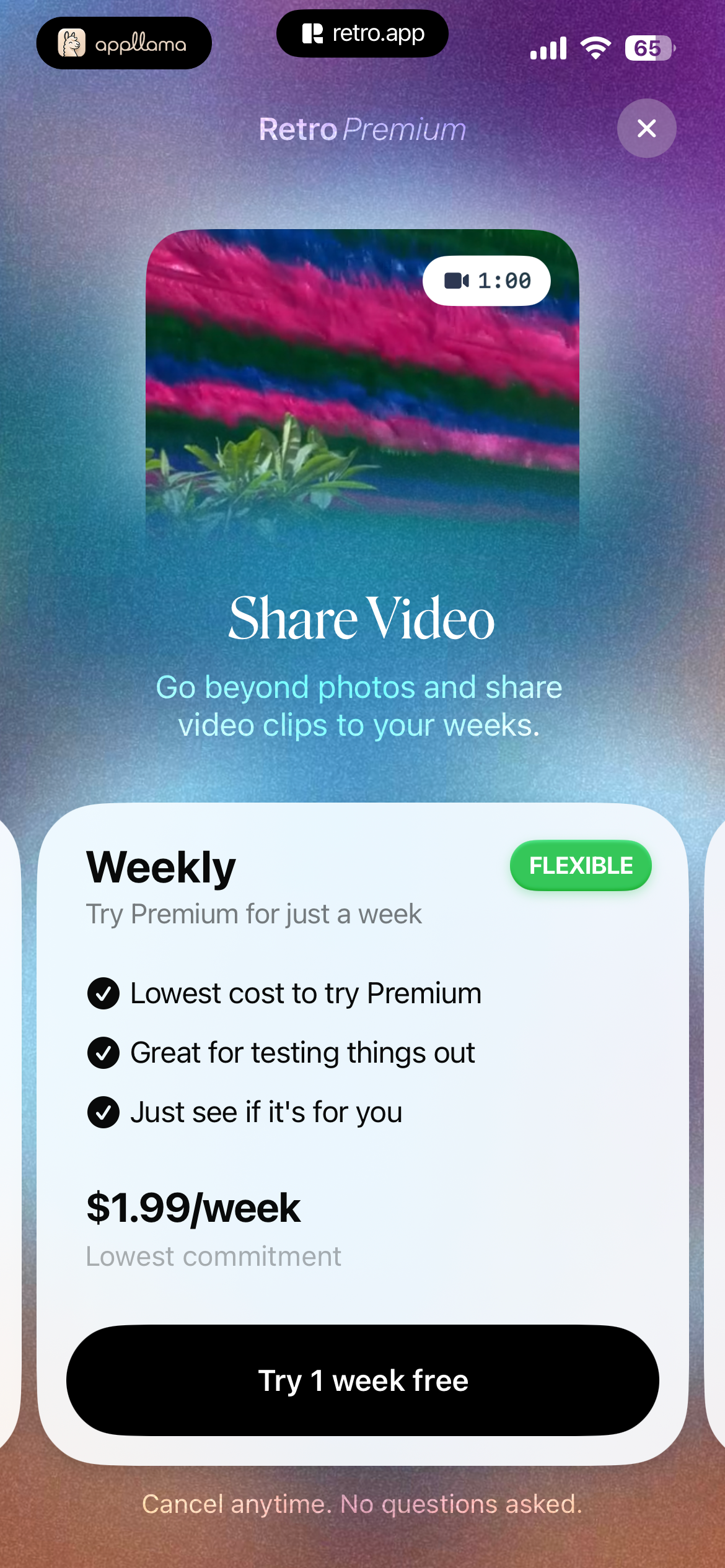 Weekly Subscription Offer