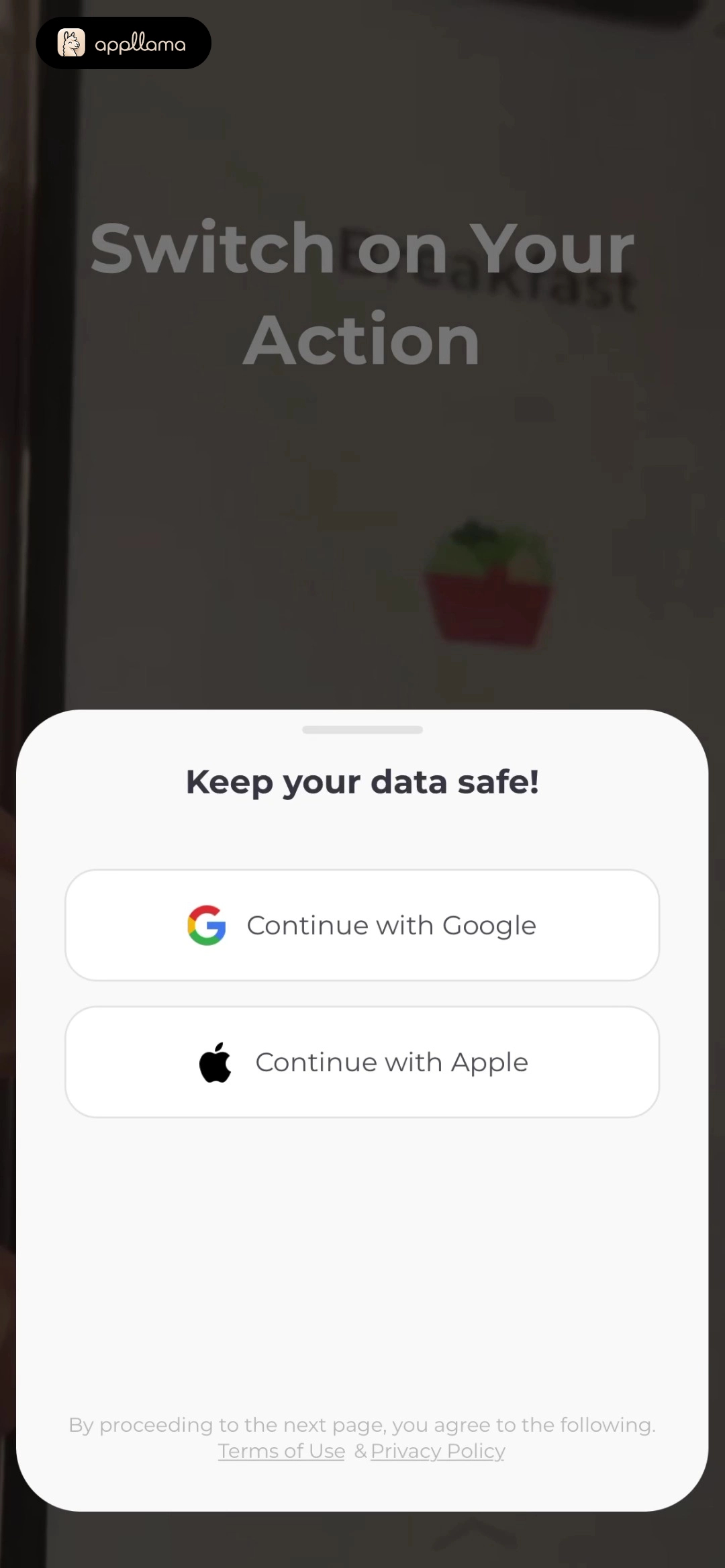 Sign In Options
