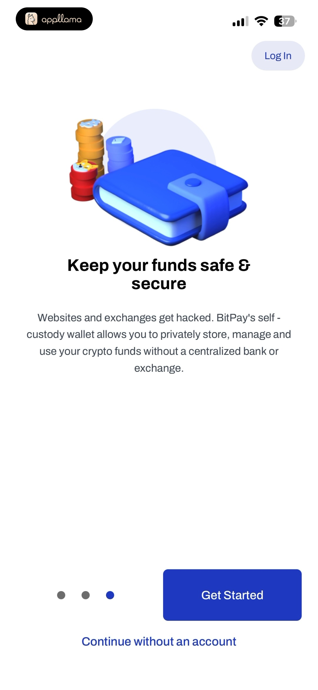 Onboarding Wallet Security