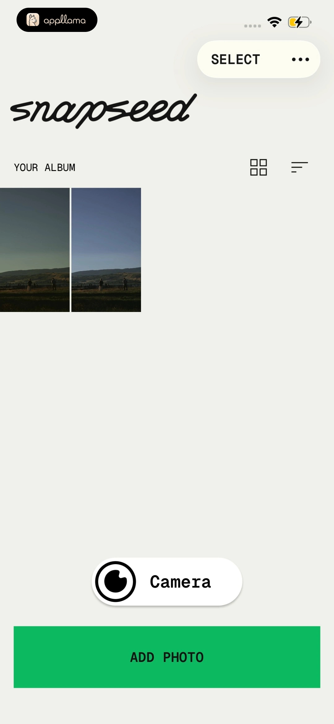 Album Photo Picker
