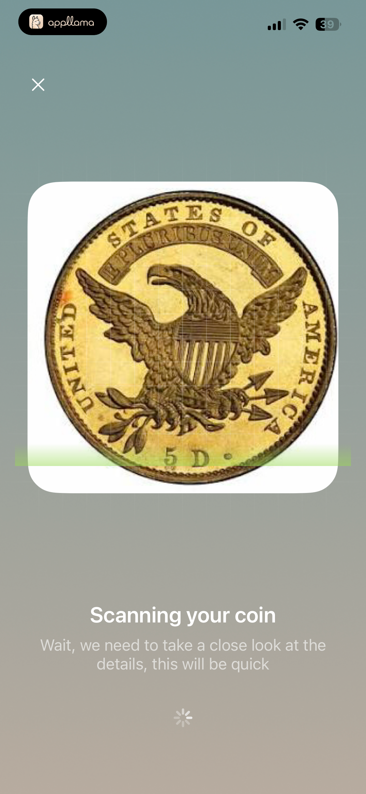 Scanning Coin