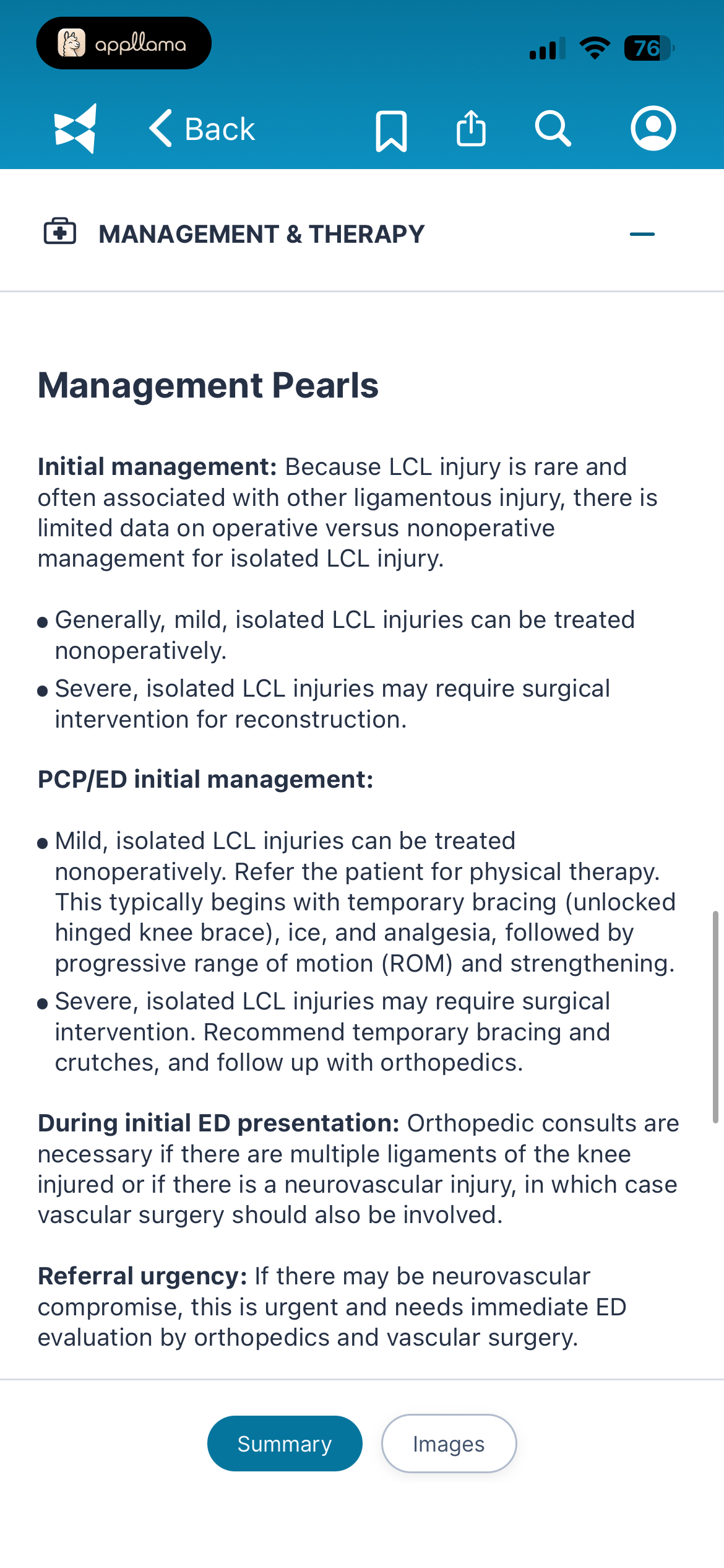 Management & Therapy