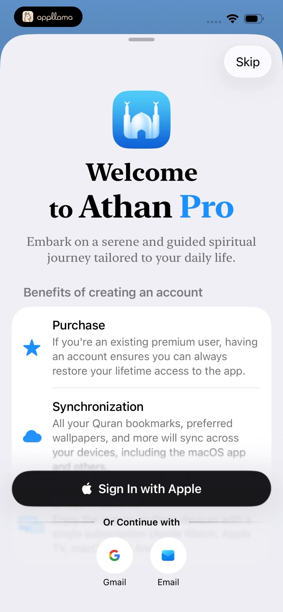 Account Sign In