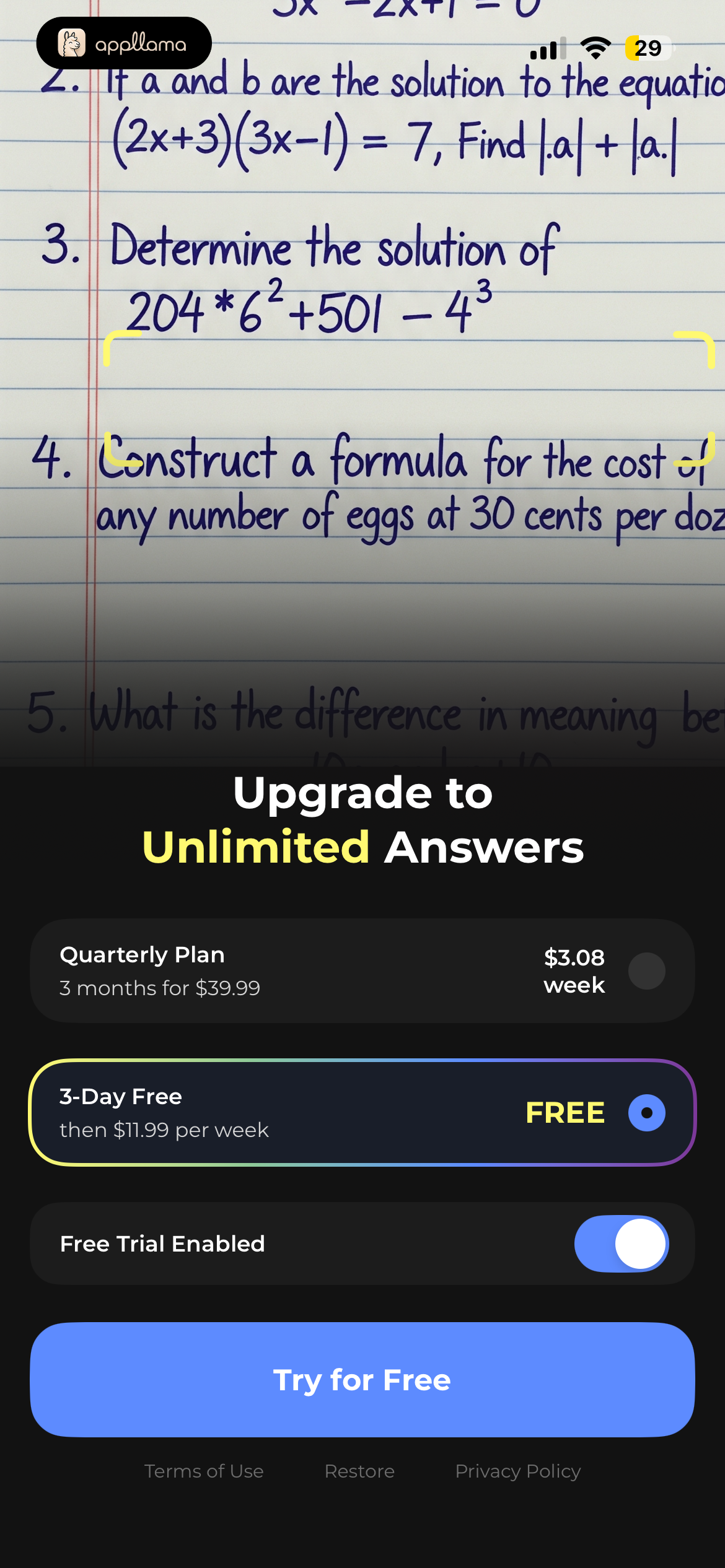 Subscription Paywall