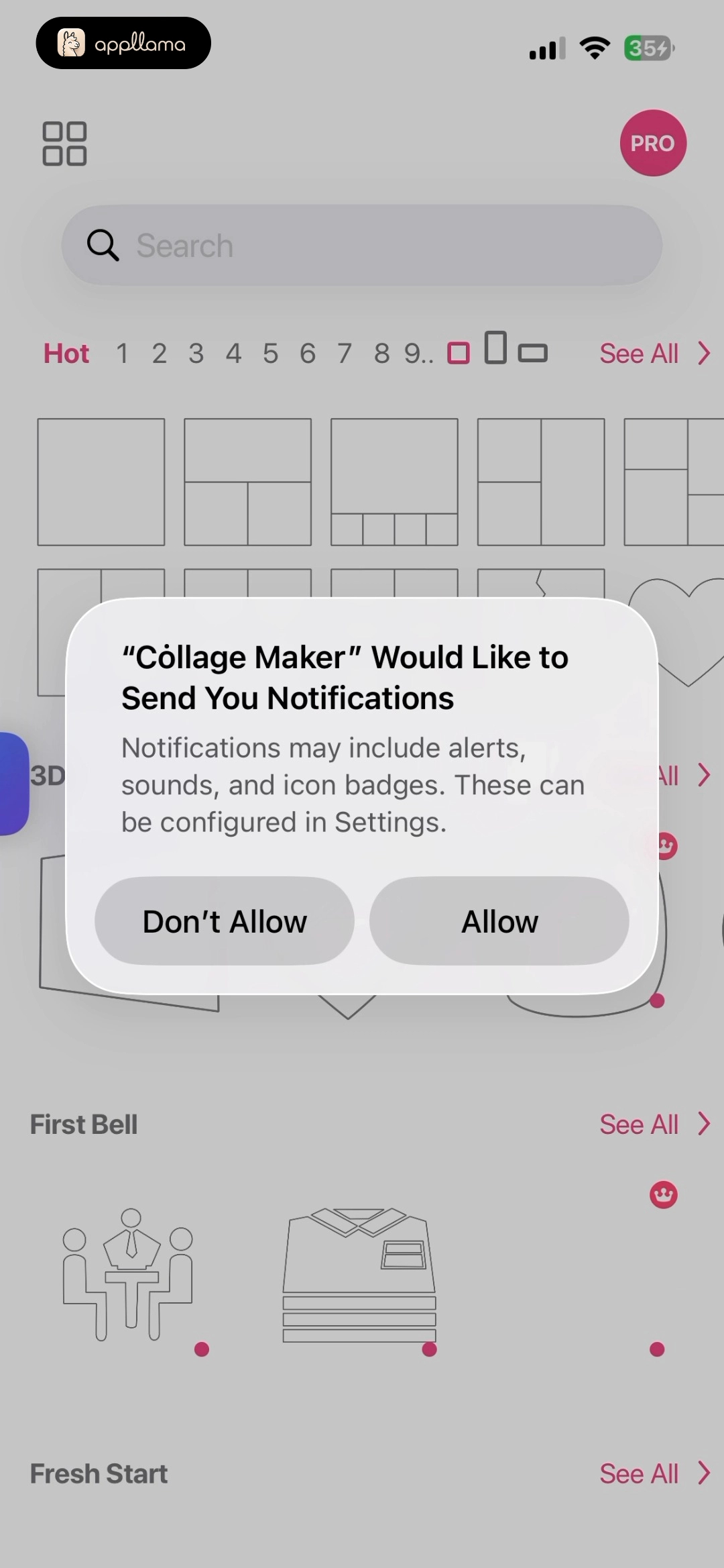 Home - Notification Prompt