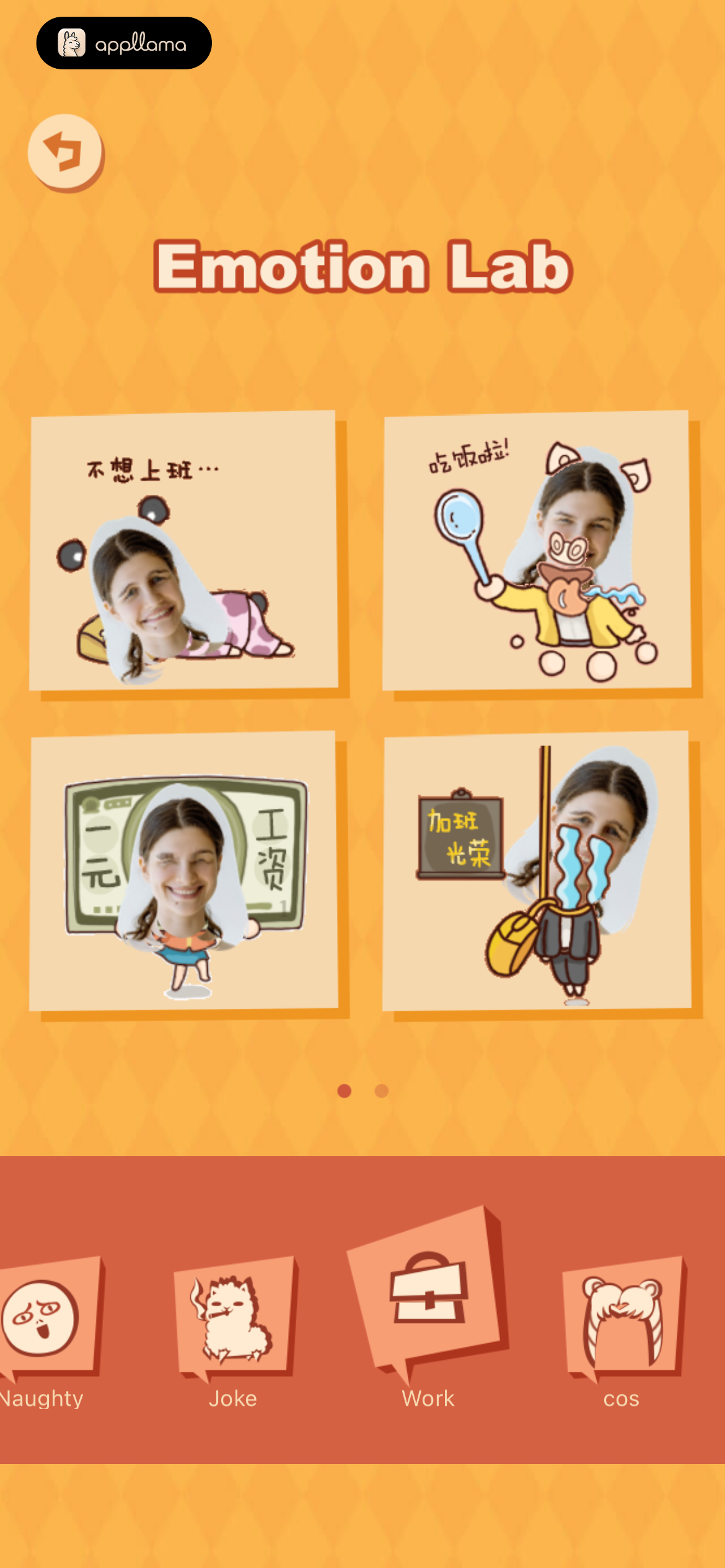 Emotion Result Gallery
