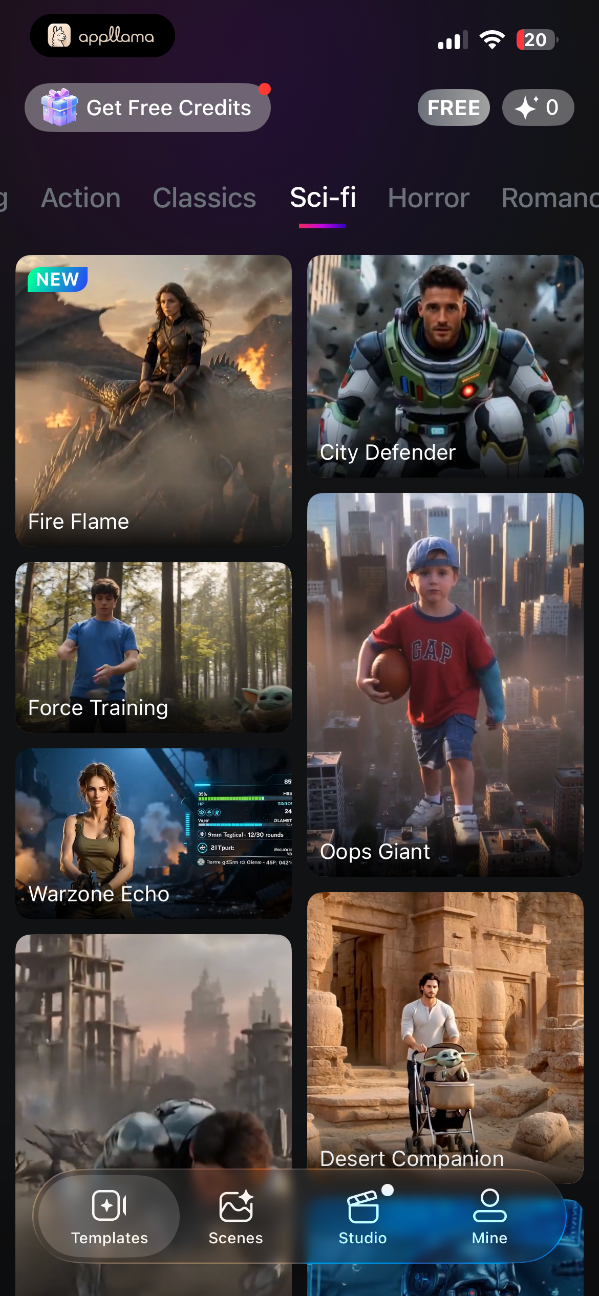 Sci-Fi Templates