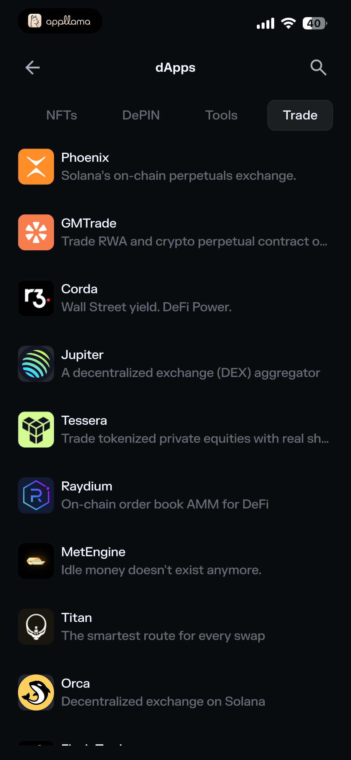 dApps Directory