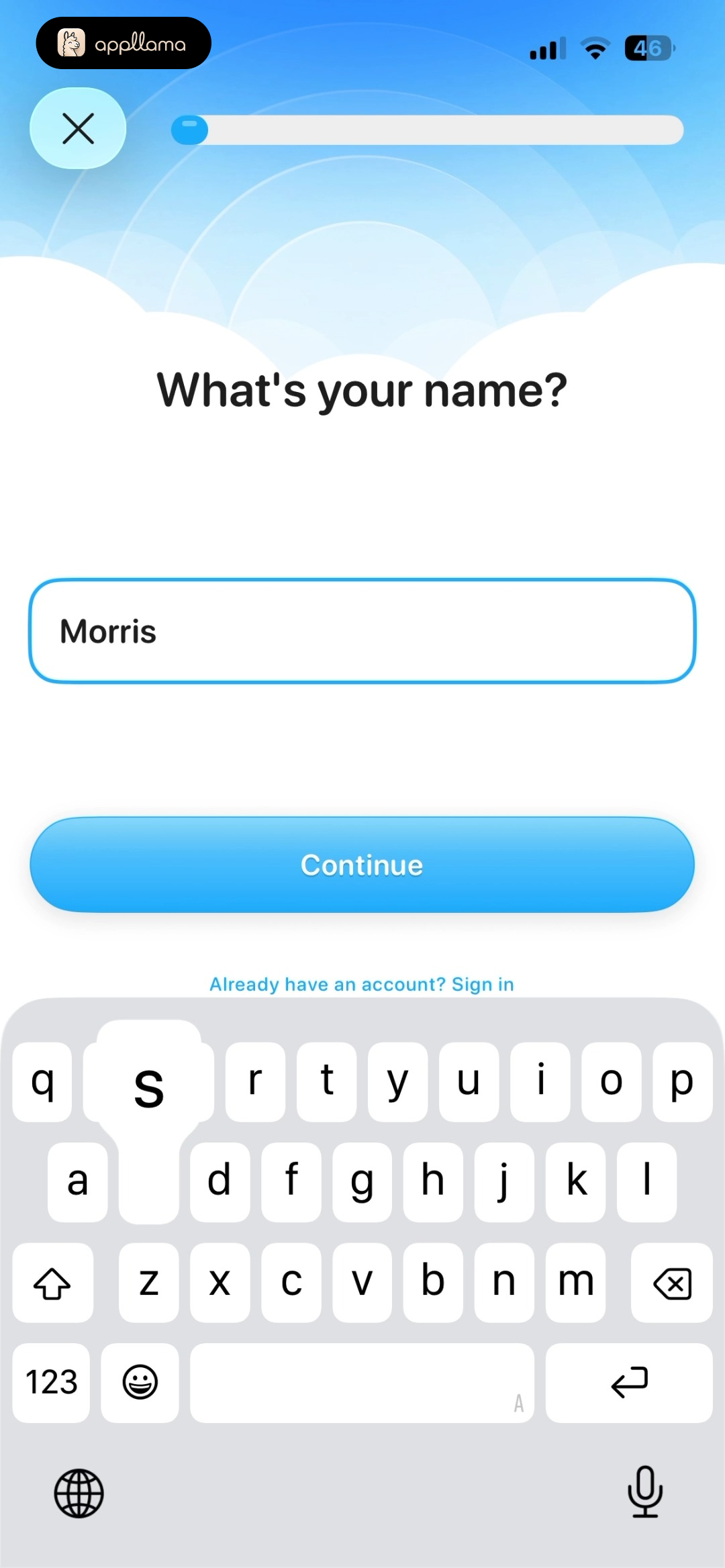 Name Entry
