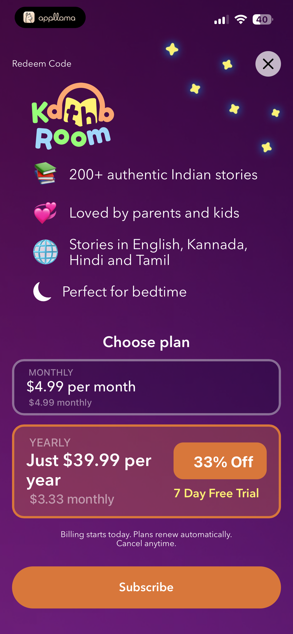 Subscription Paywall