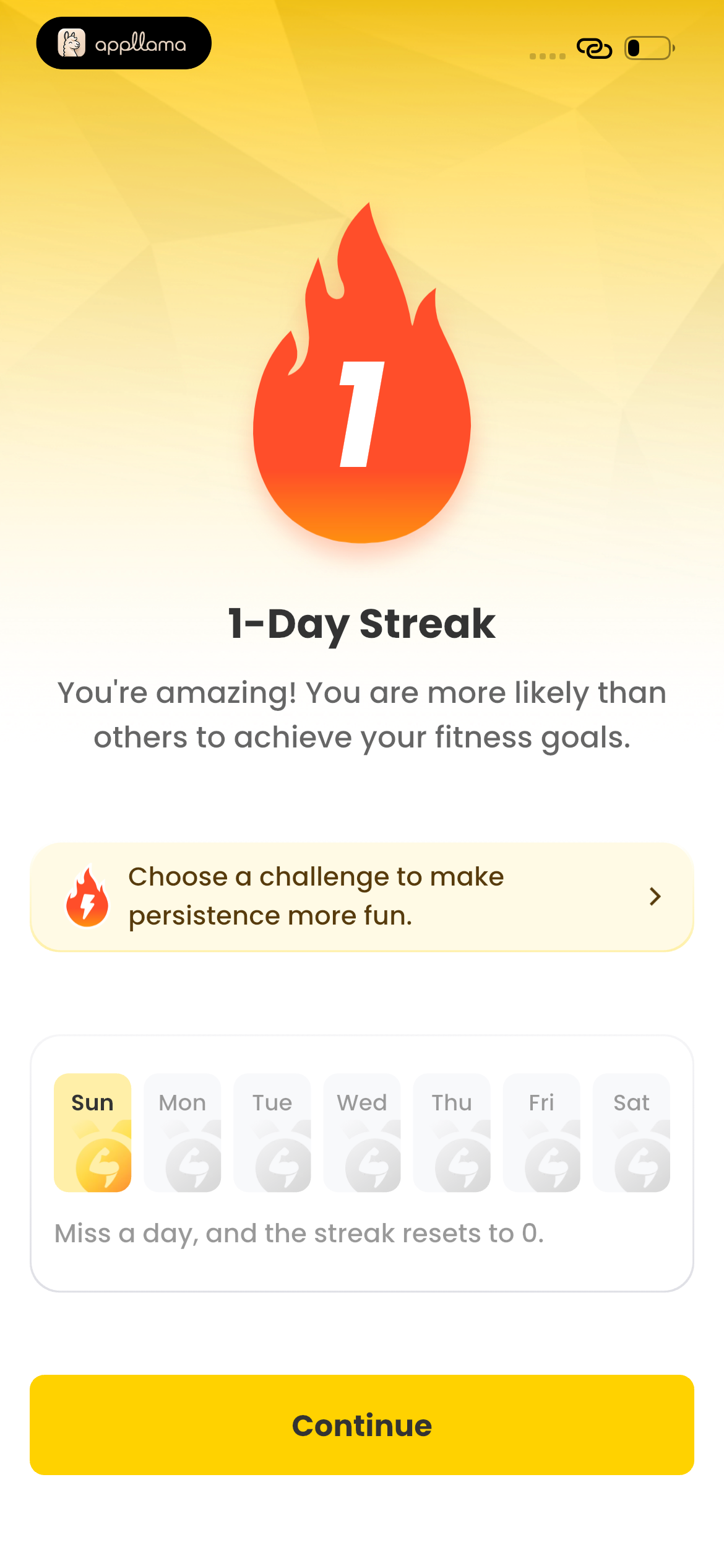 Streak Celebration