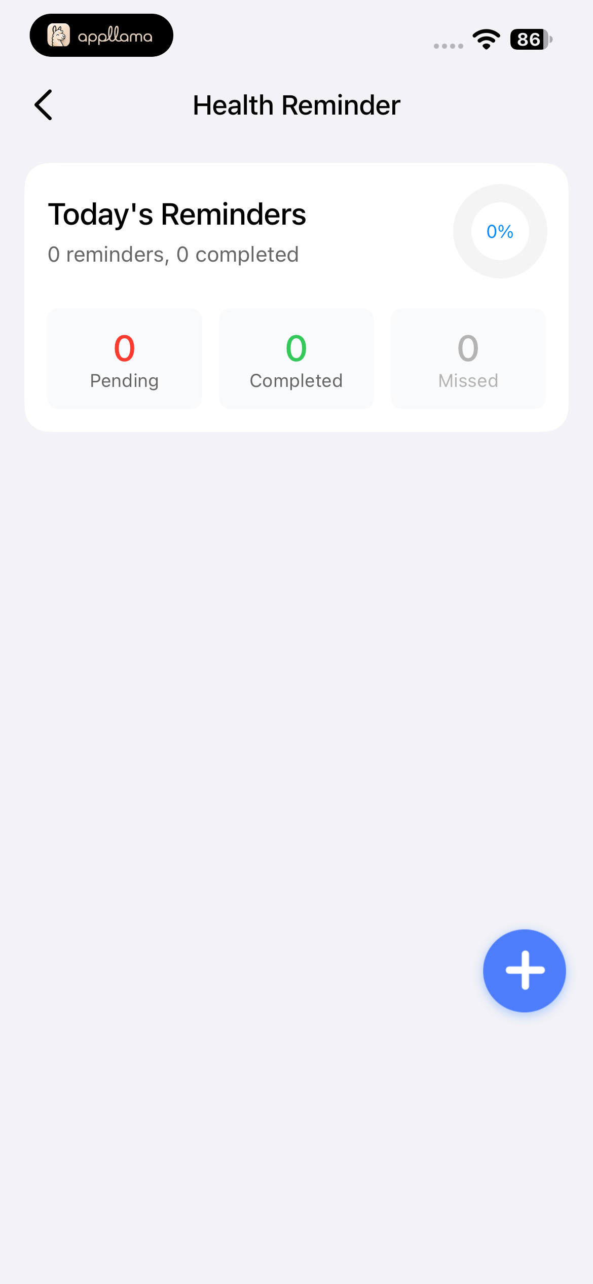 Health Reminder Overview