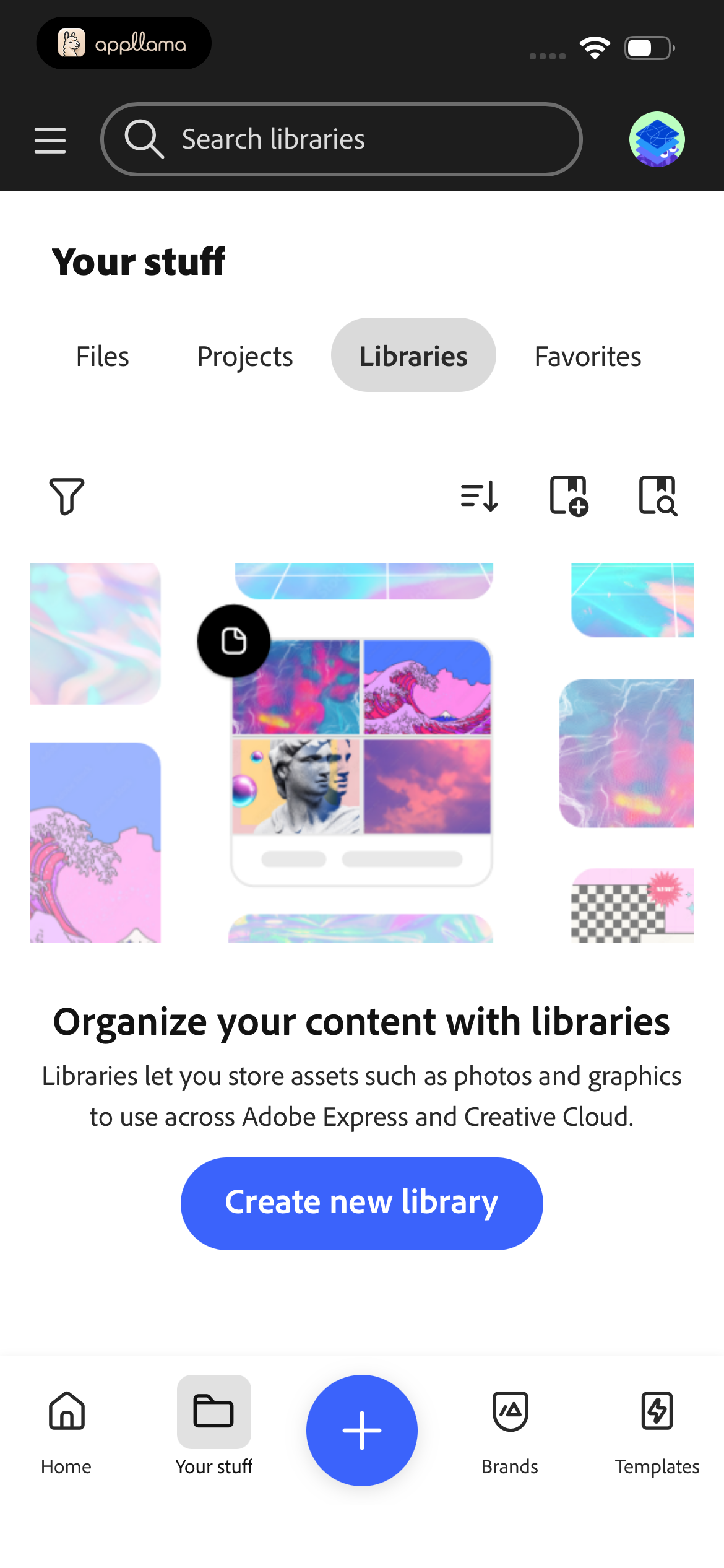 Libraries Empty State