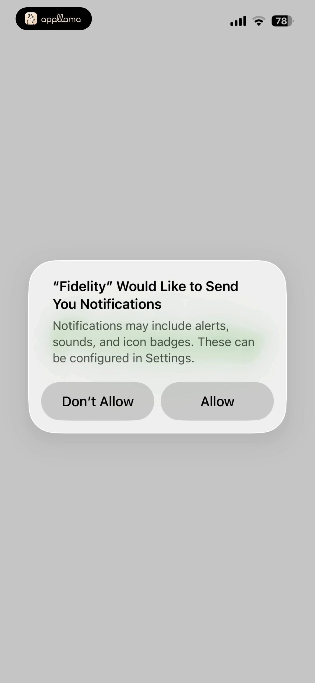 Notification Permission