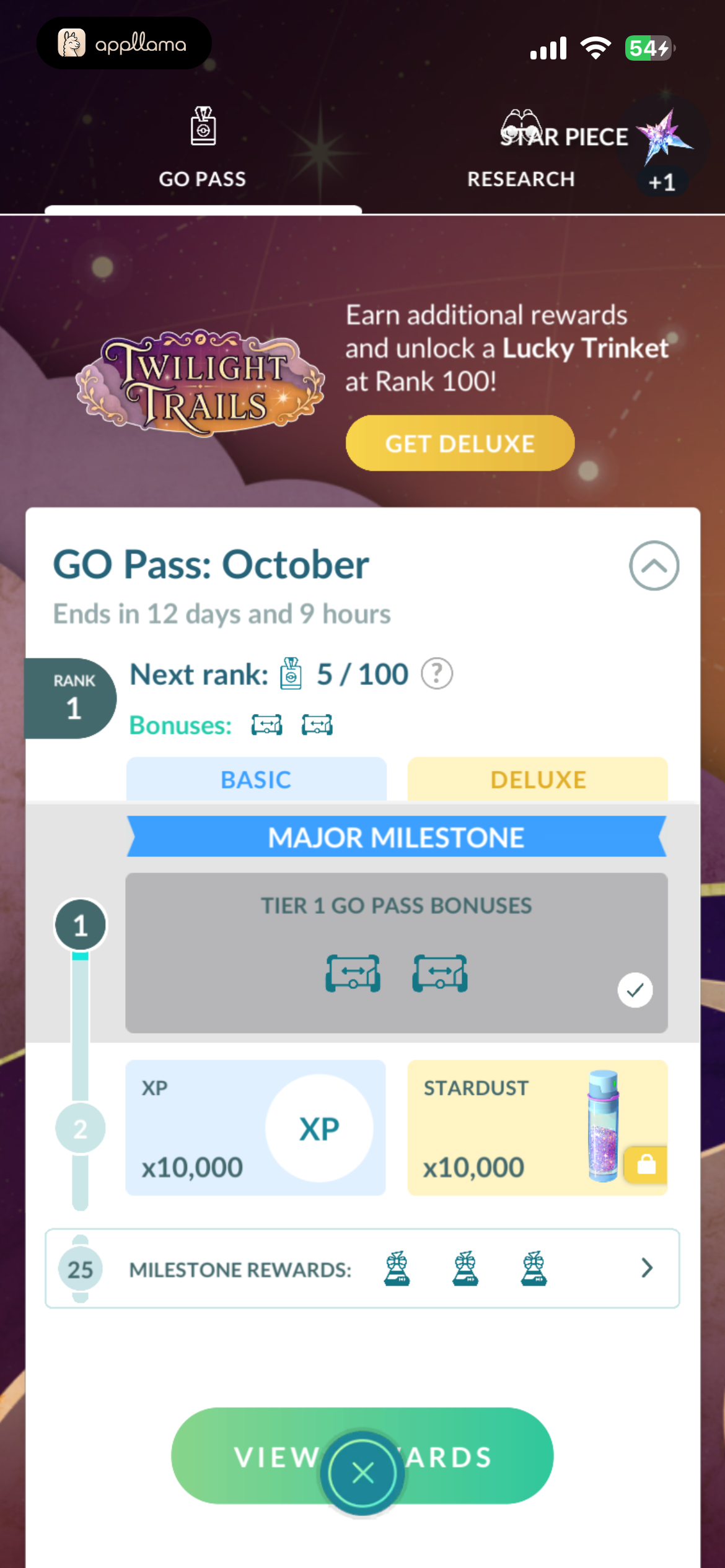 GO Pass Rewards