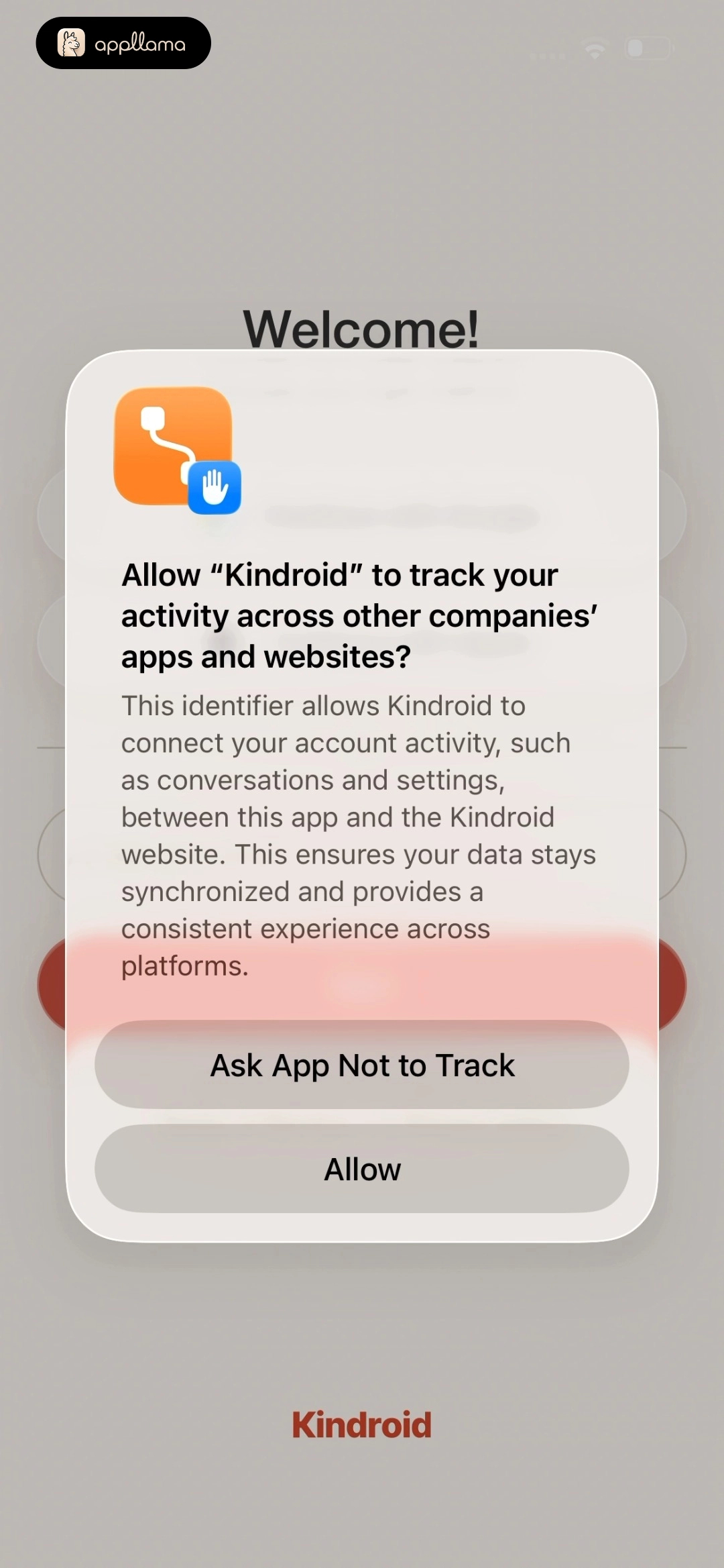 Tracking Permission
