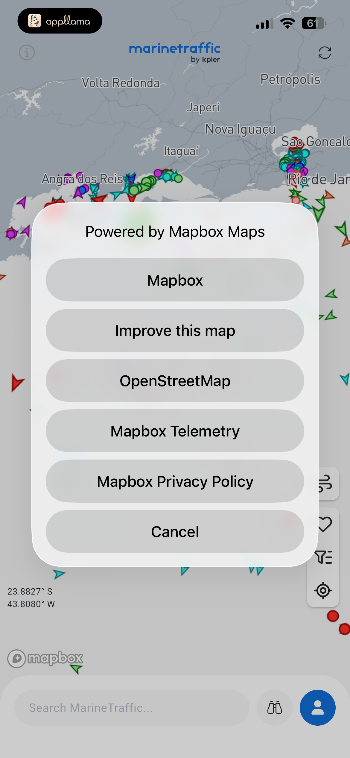 Map Provider Options