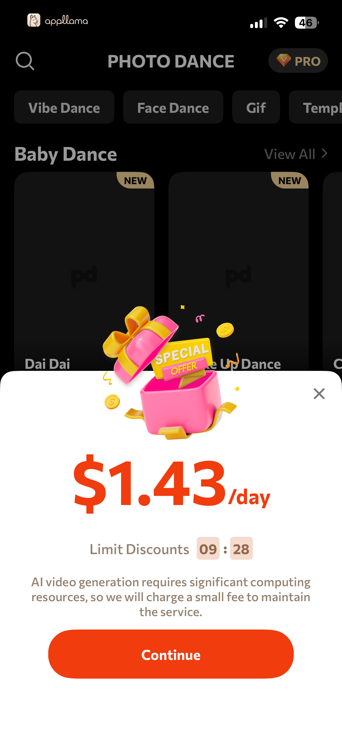 Discount Offer Modal