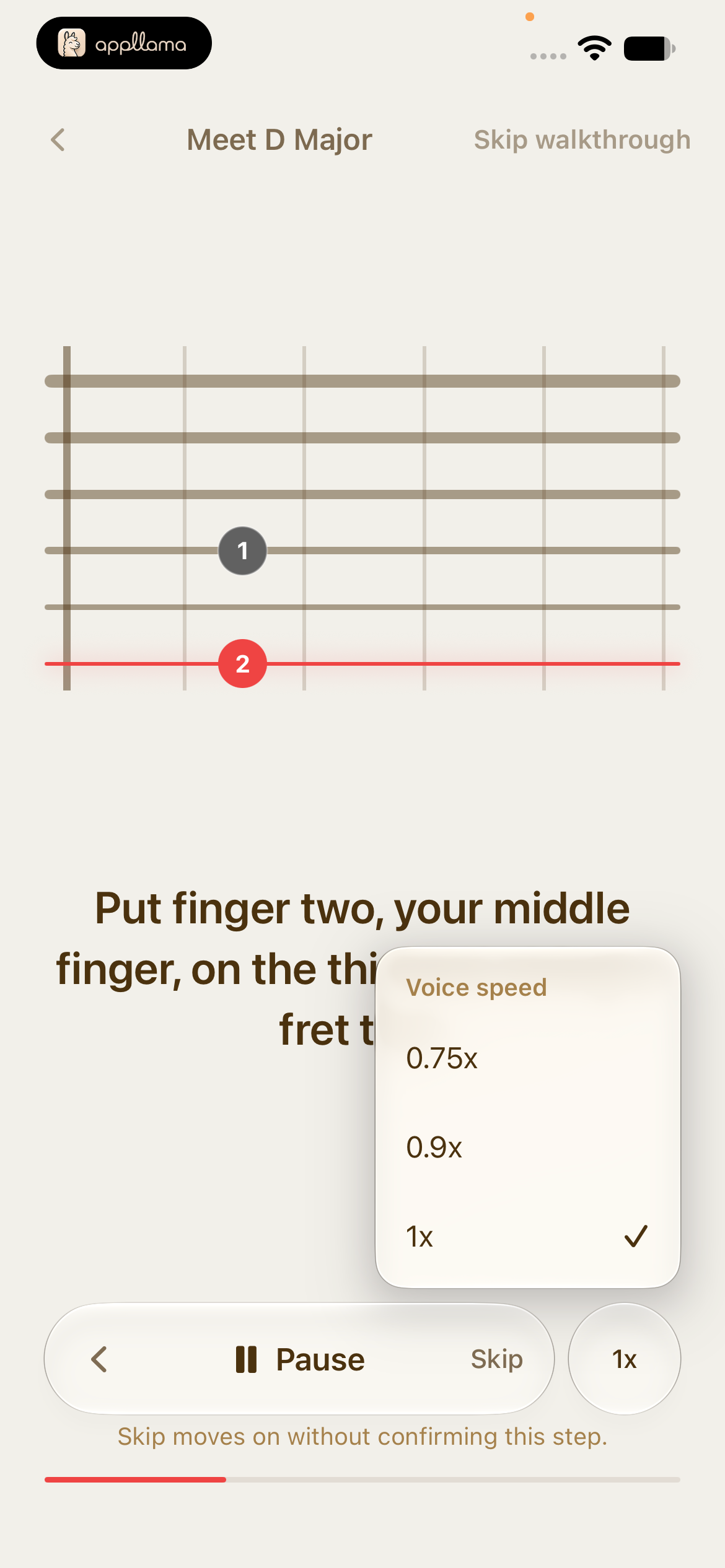 Finger Placement Lesson