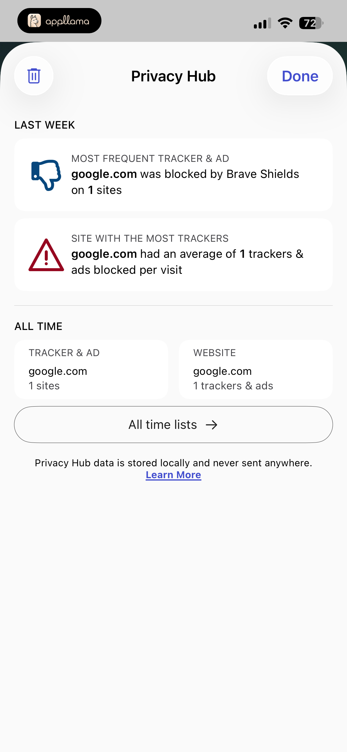 Privacy Test