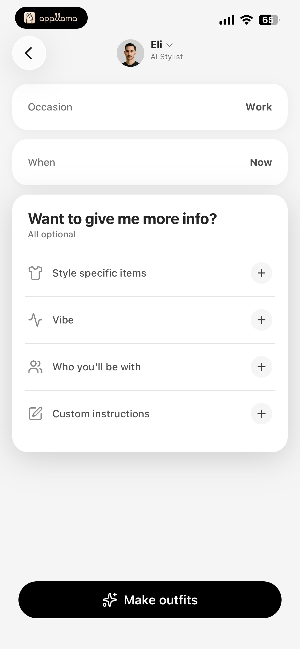 AI Stylist Details