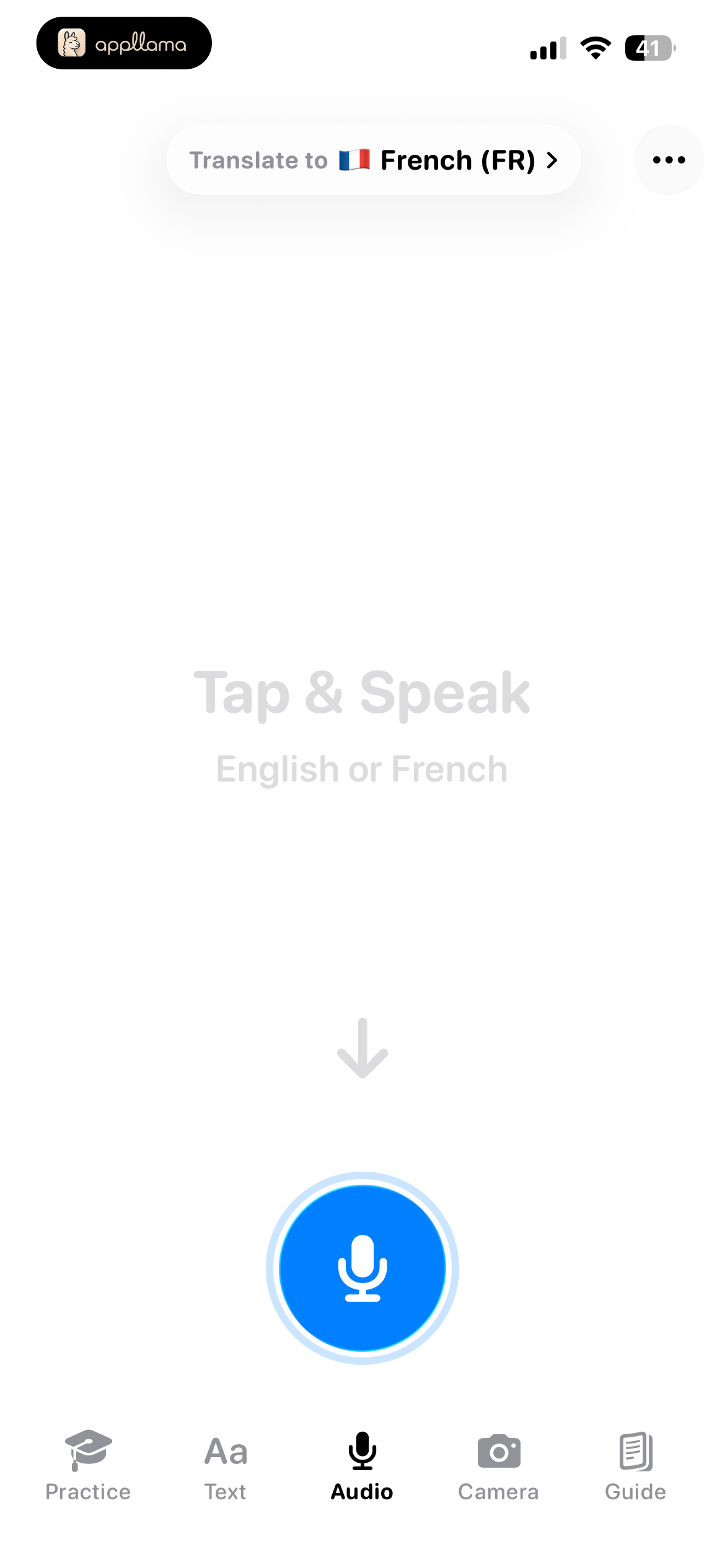 Tap & Speak Home