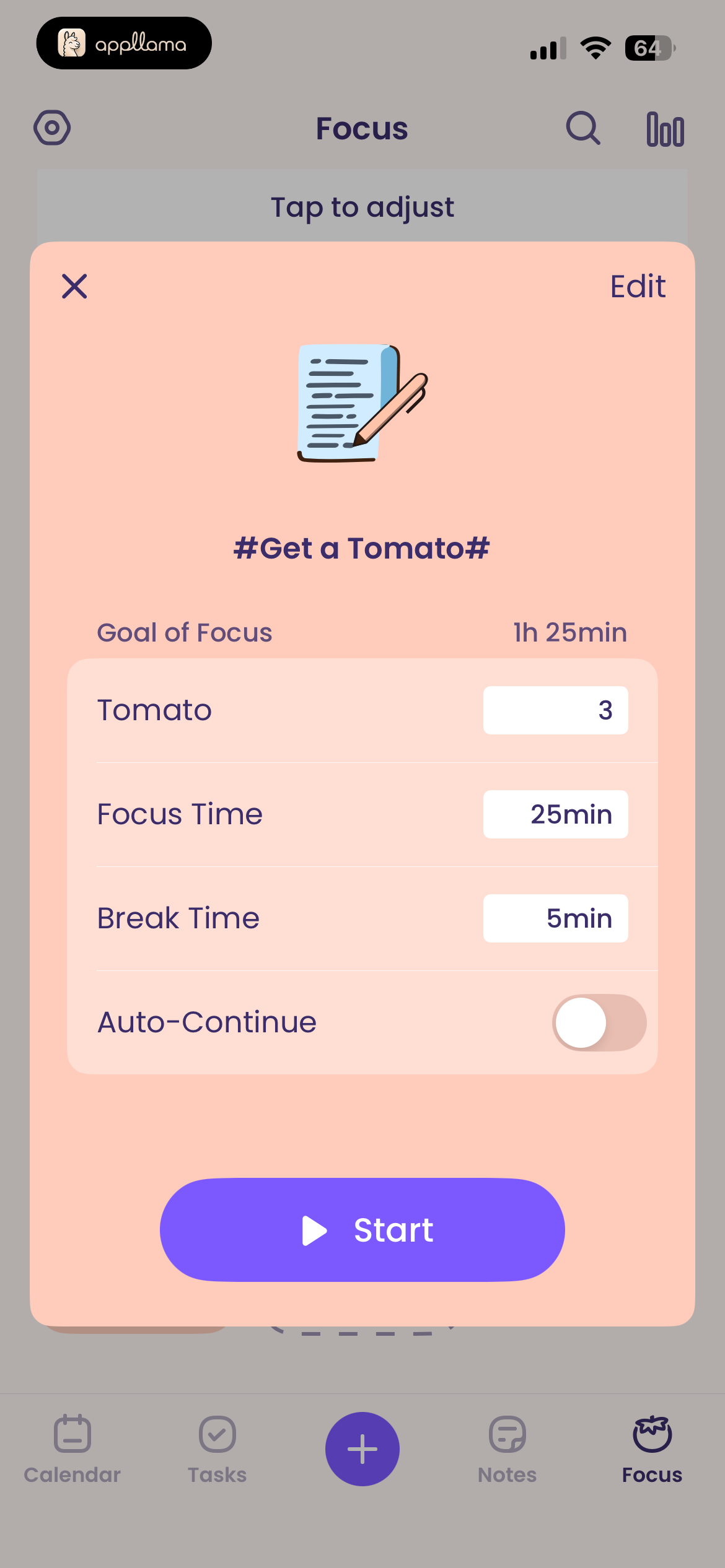 Activity Setup