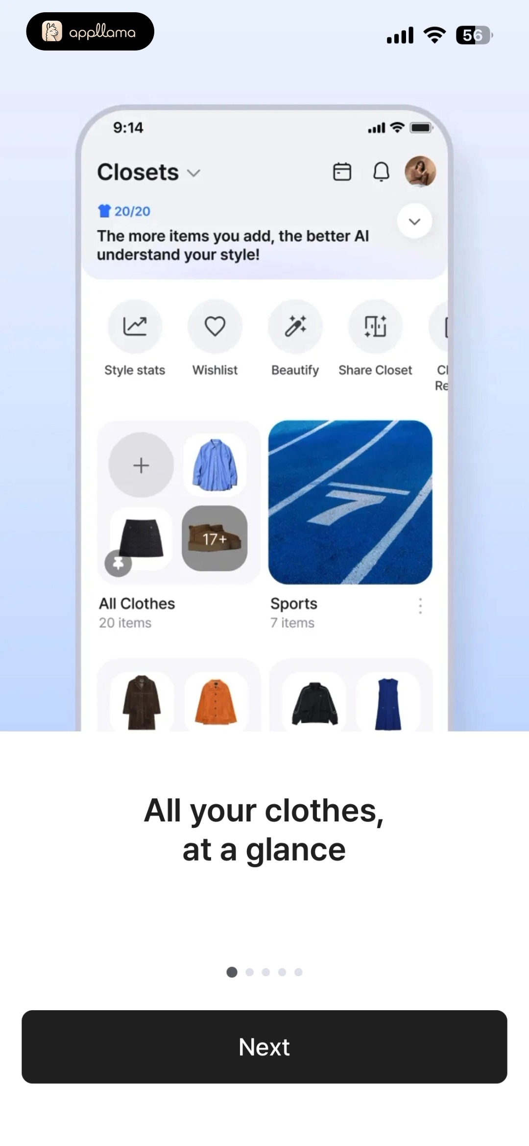 Onboarding Closet Overview