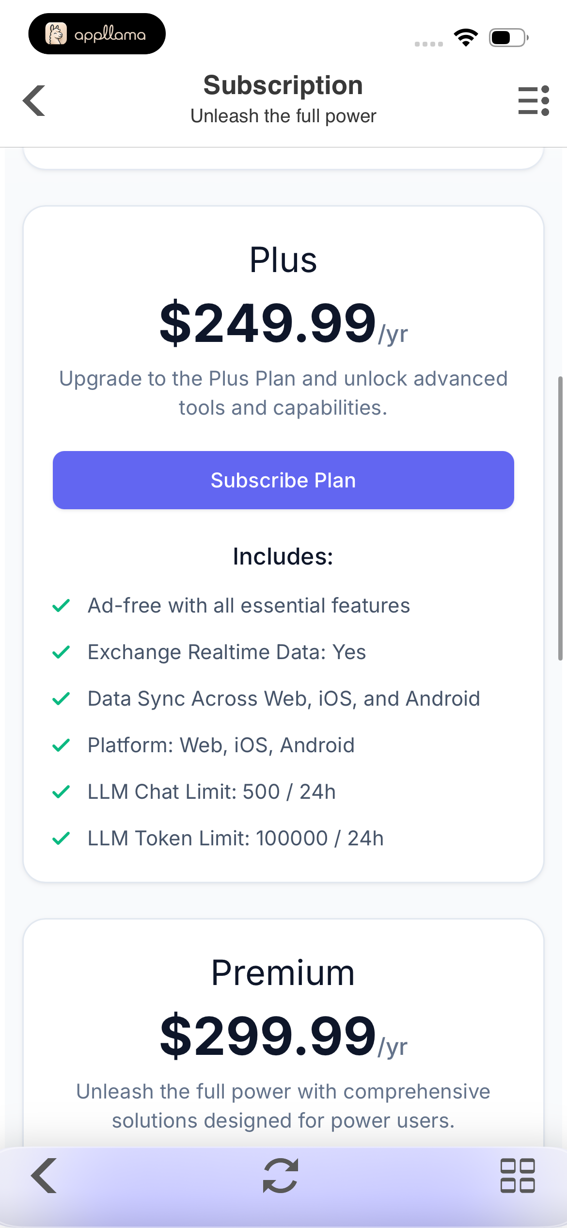 Annual Plus Subscription