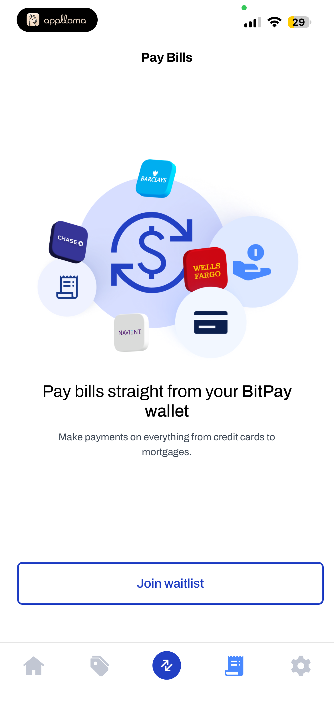 Pay Bills Introduction