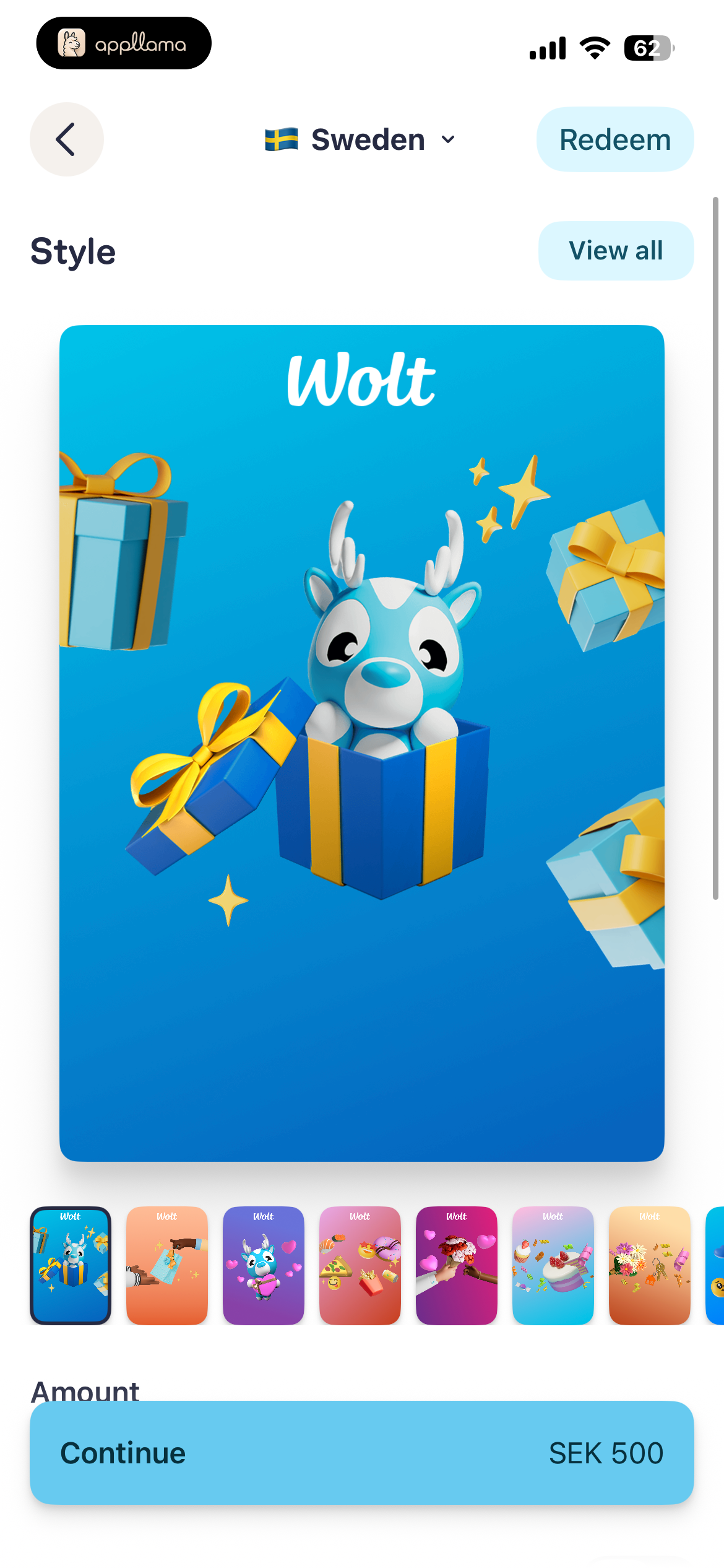 Gift Card Style