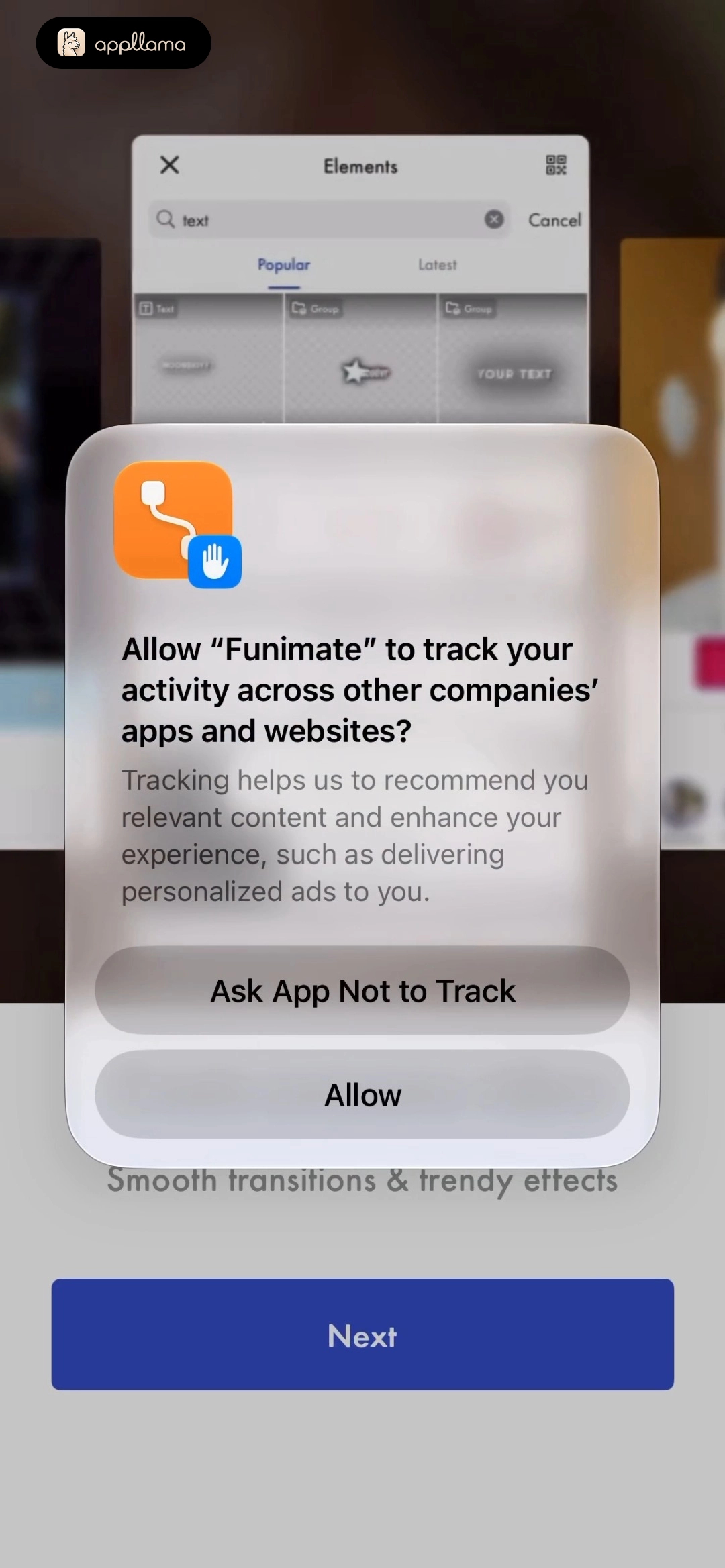 App Tracking Permission