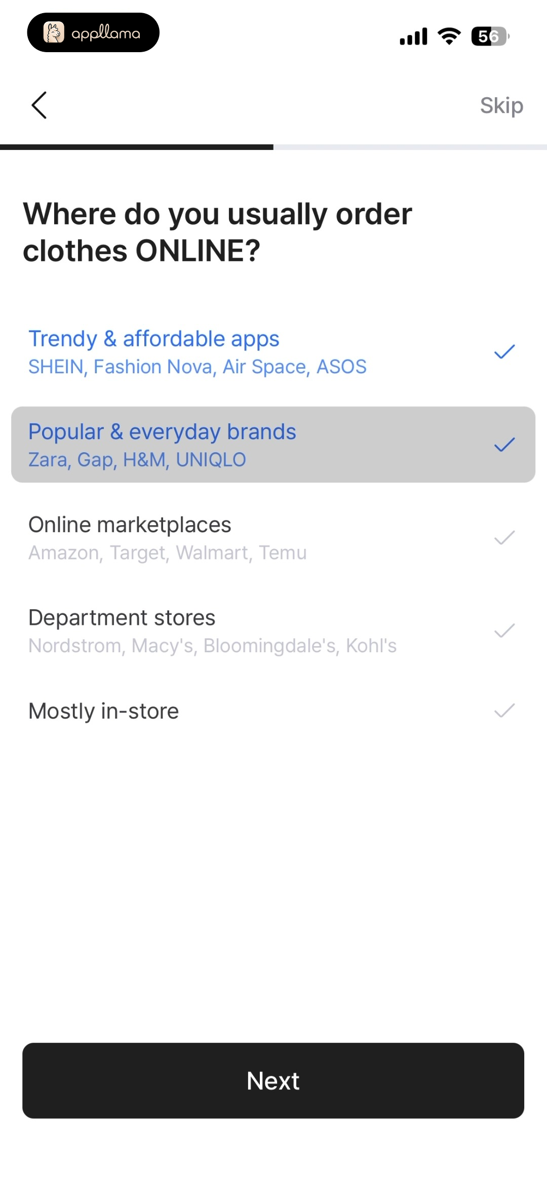 Online Shopping Habits