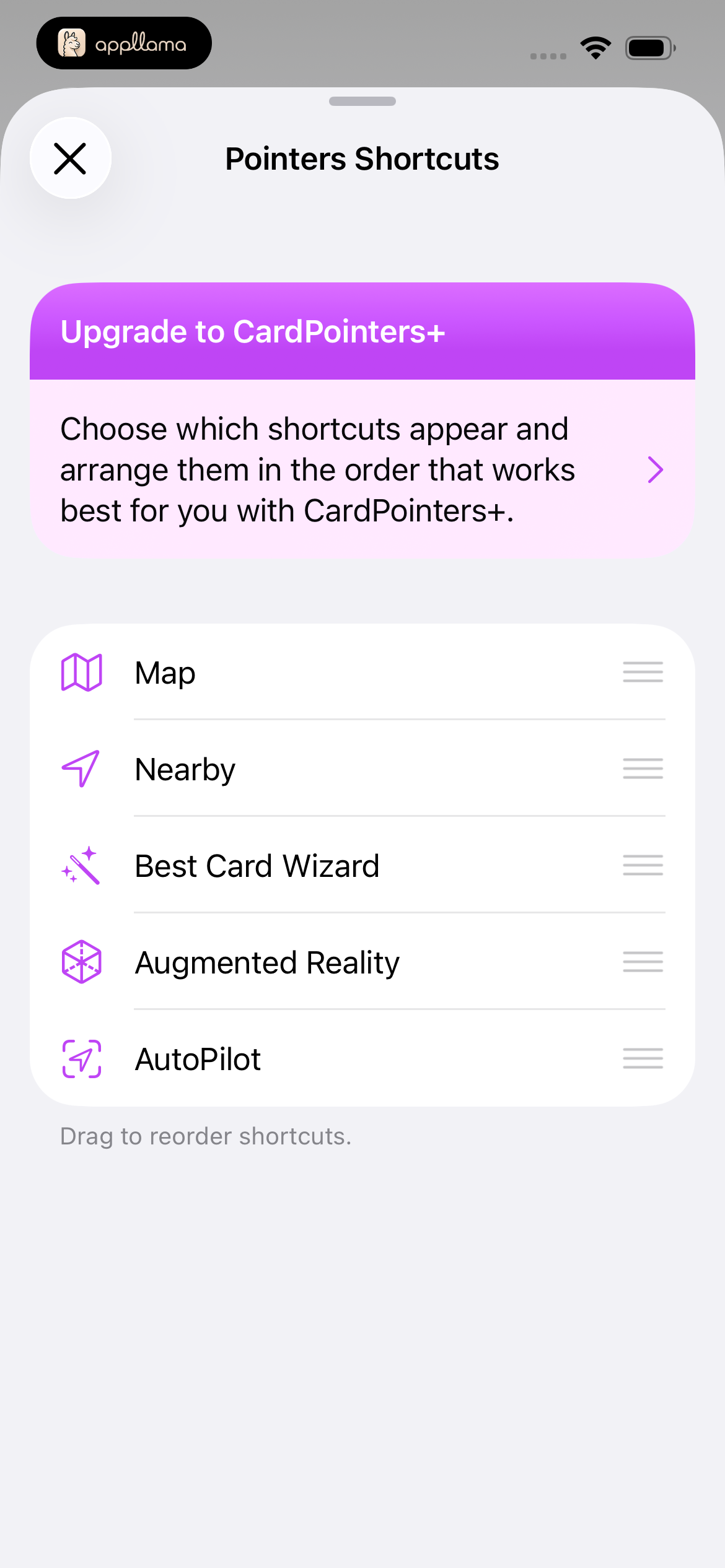 Pointers Shortcuts
