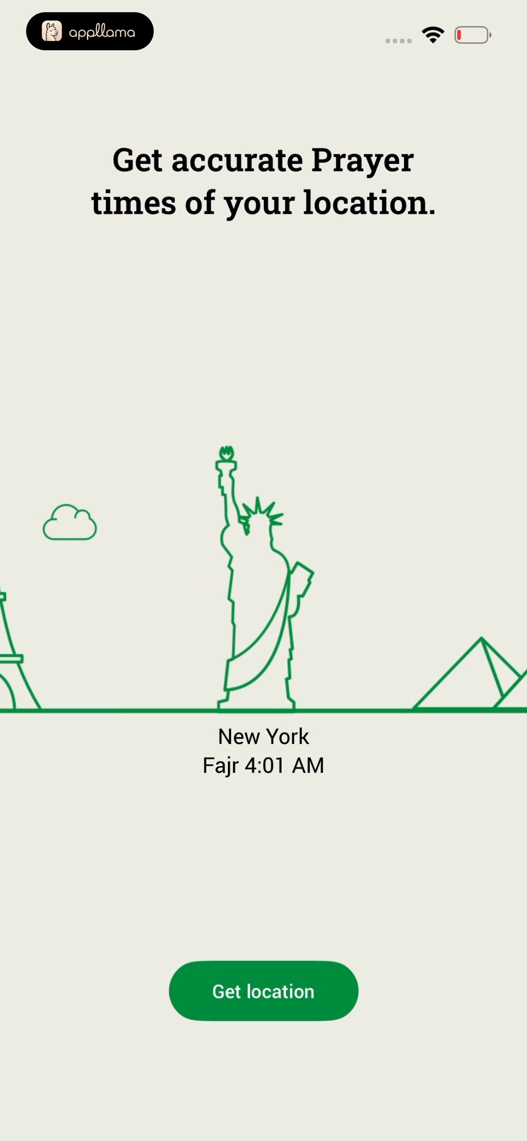 Location Setup New York