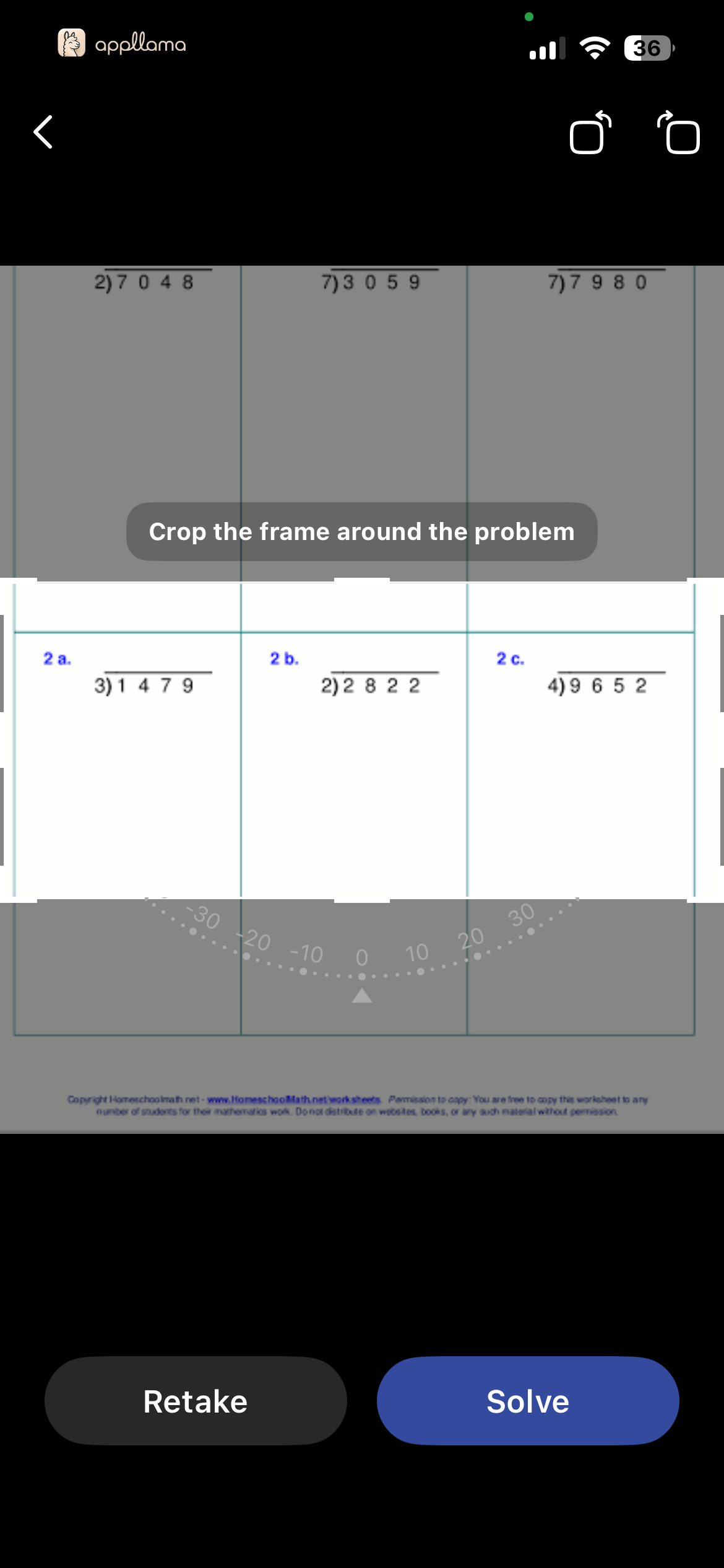 Crop Problem