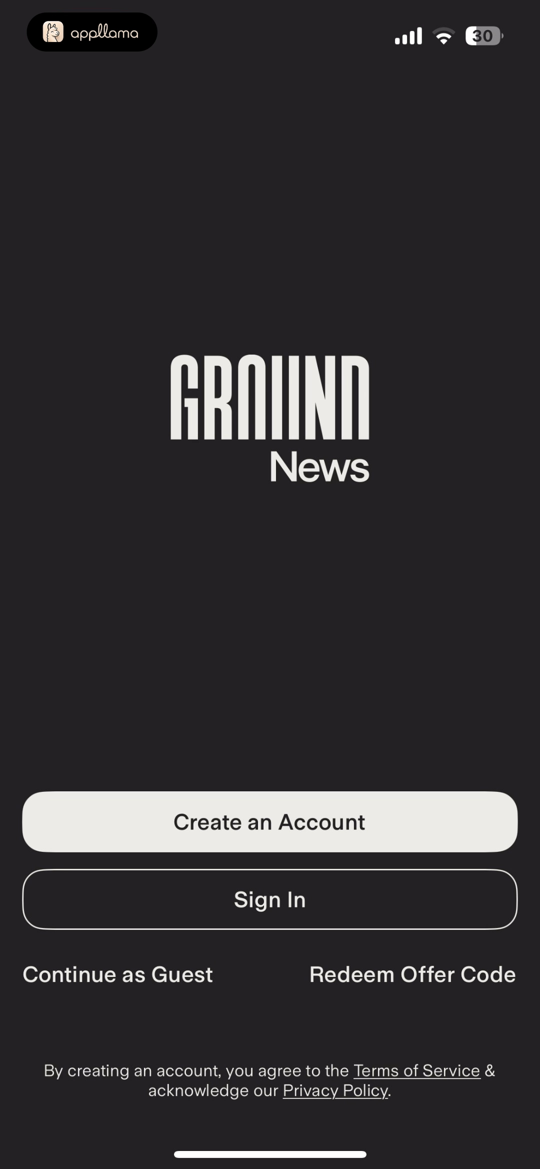 Account Welcome