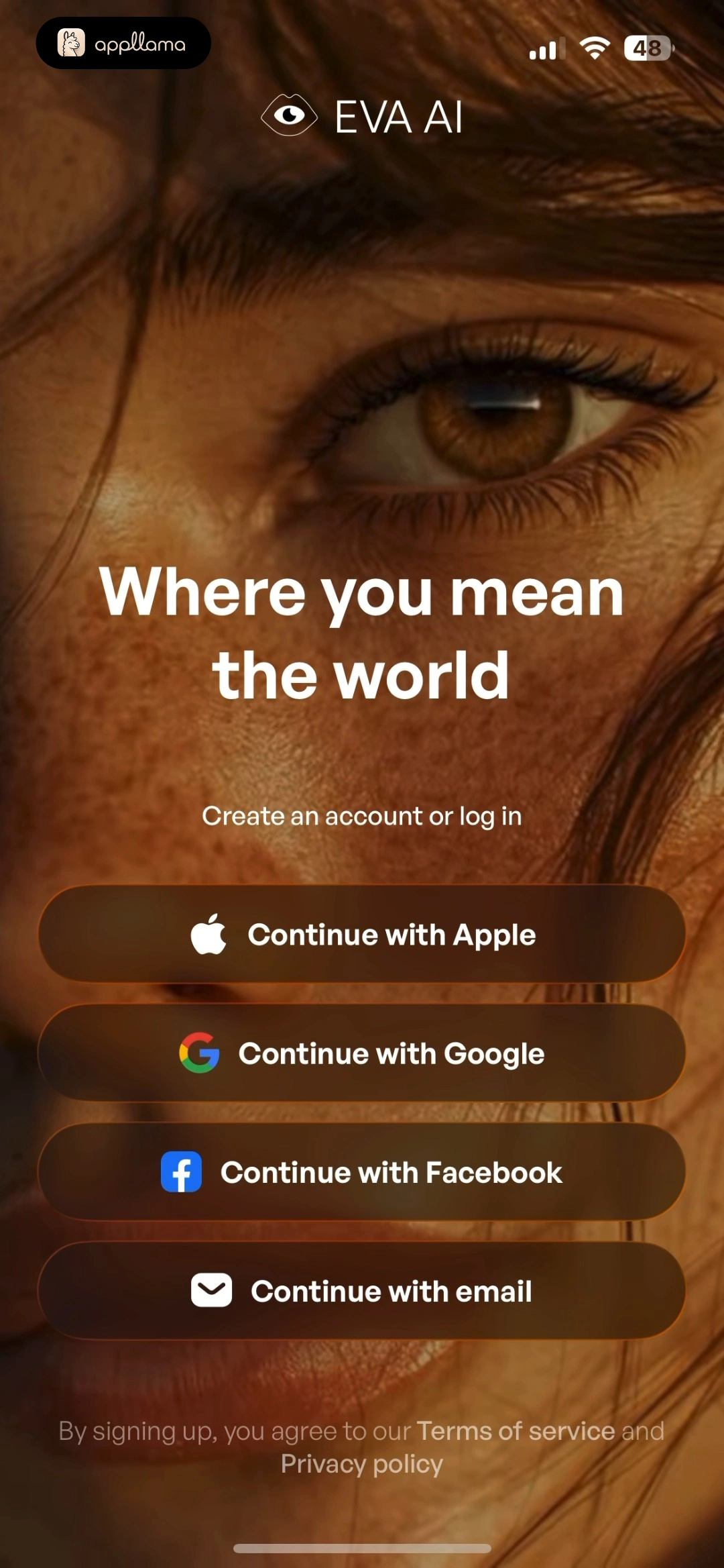 Authentication Landing