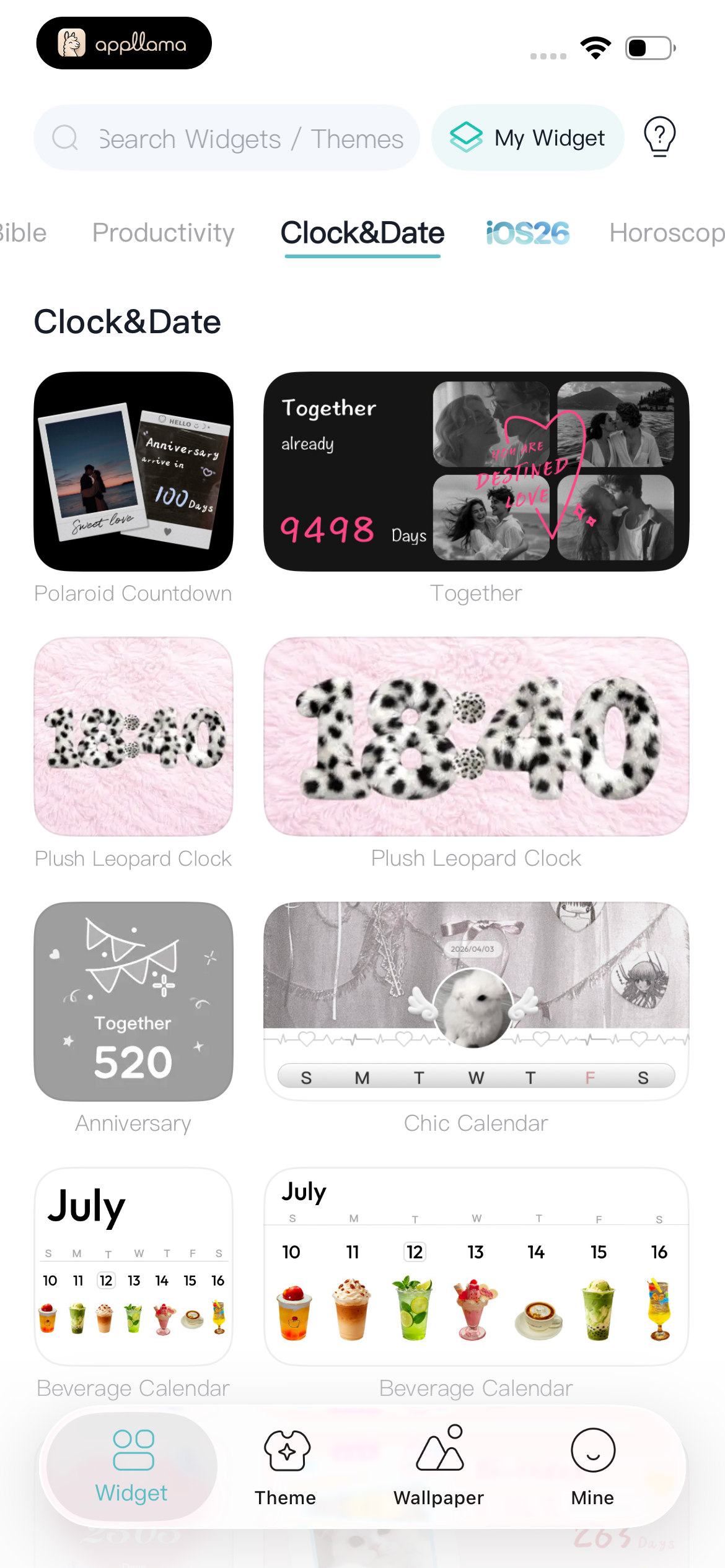 Subtitle Widgets