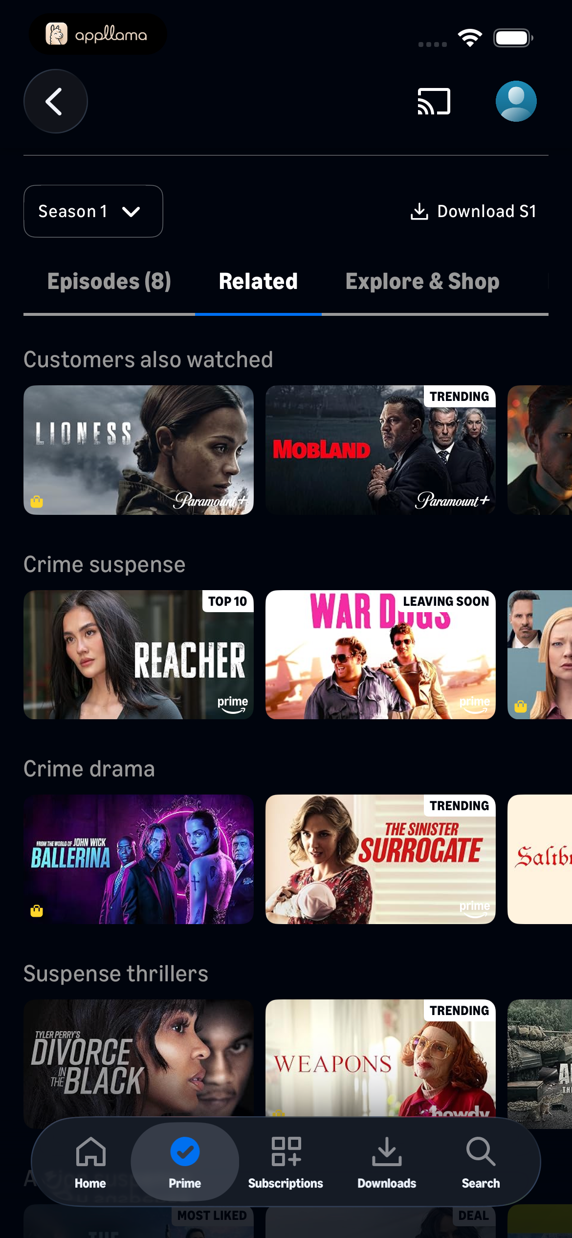 Reacher Related