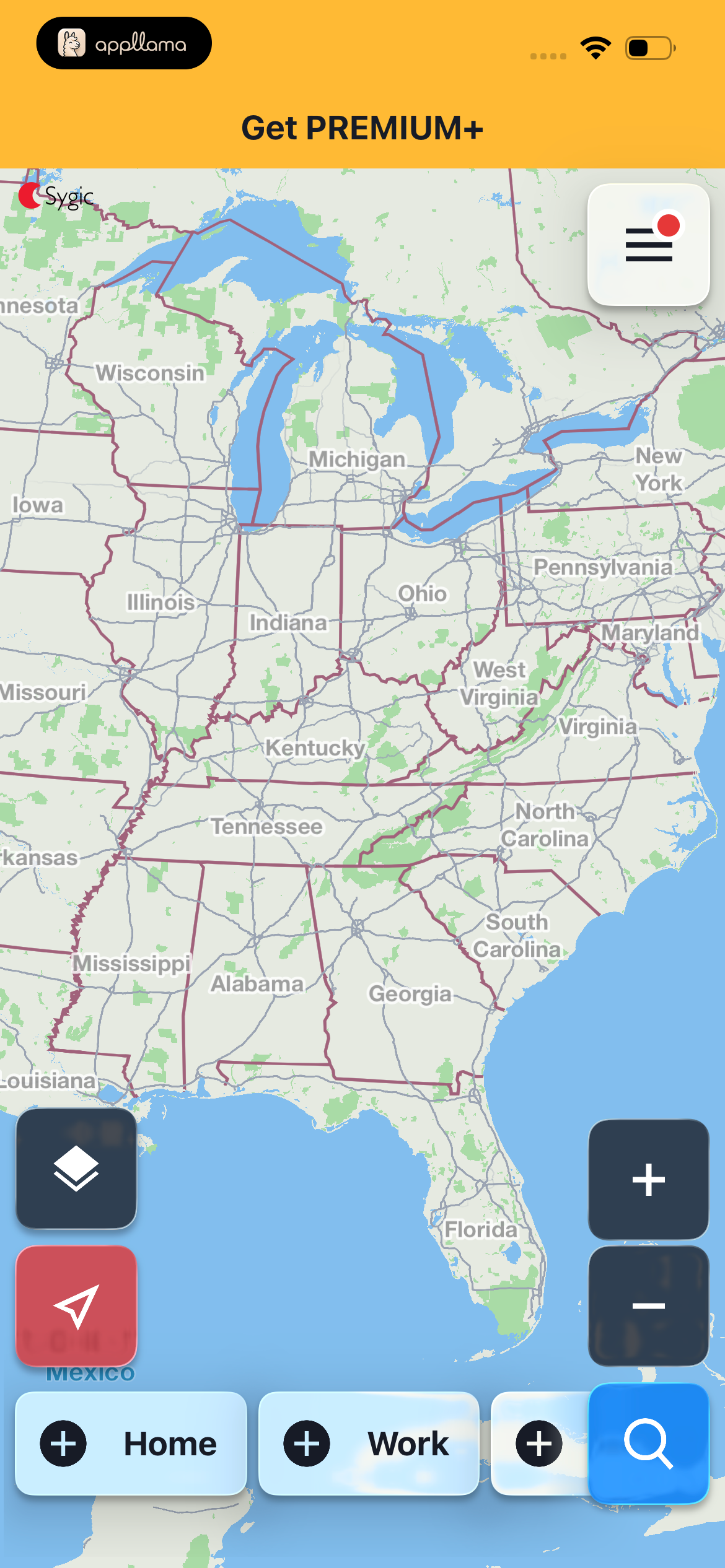 Map Home - Default View