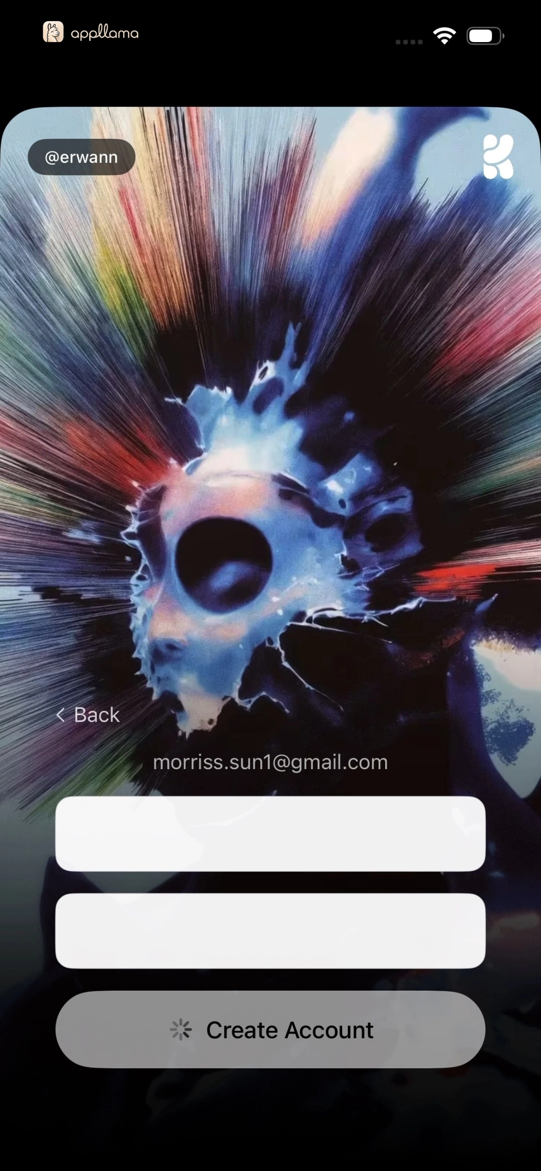Create Account