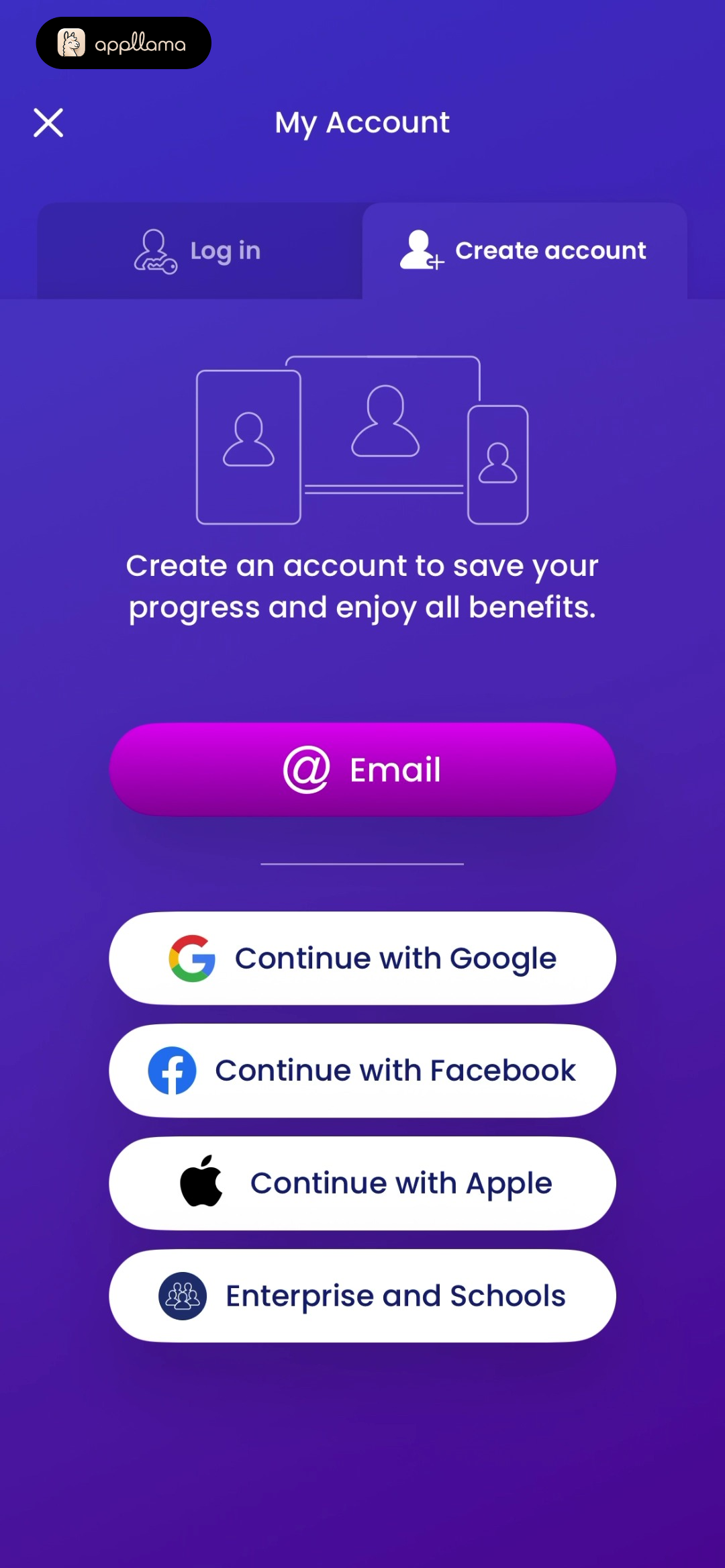 Sign Up Methods