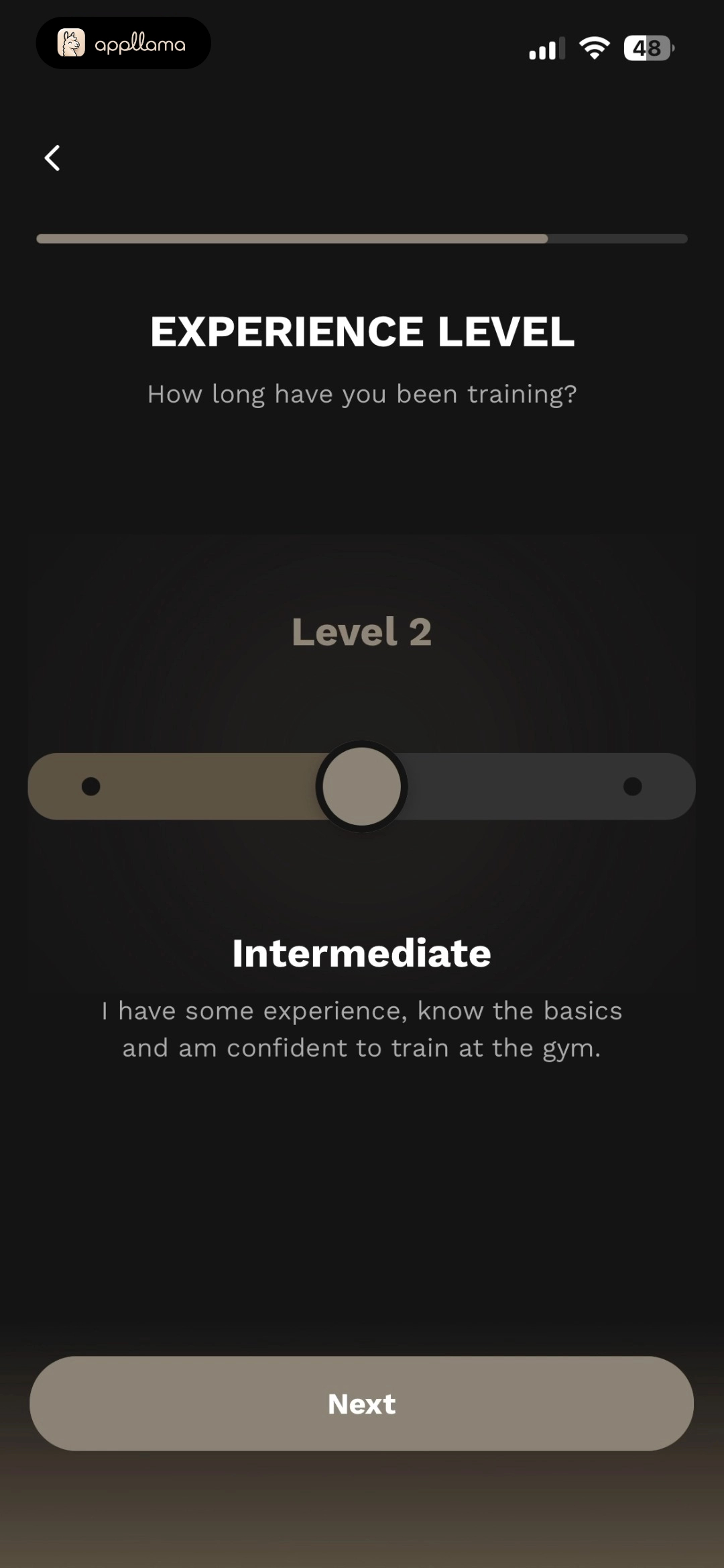 Experience Level