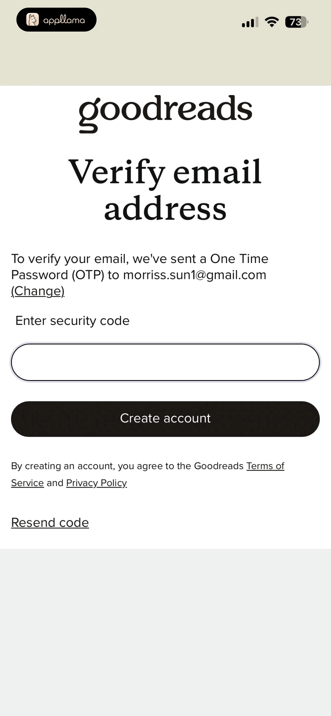 Verify Email