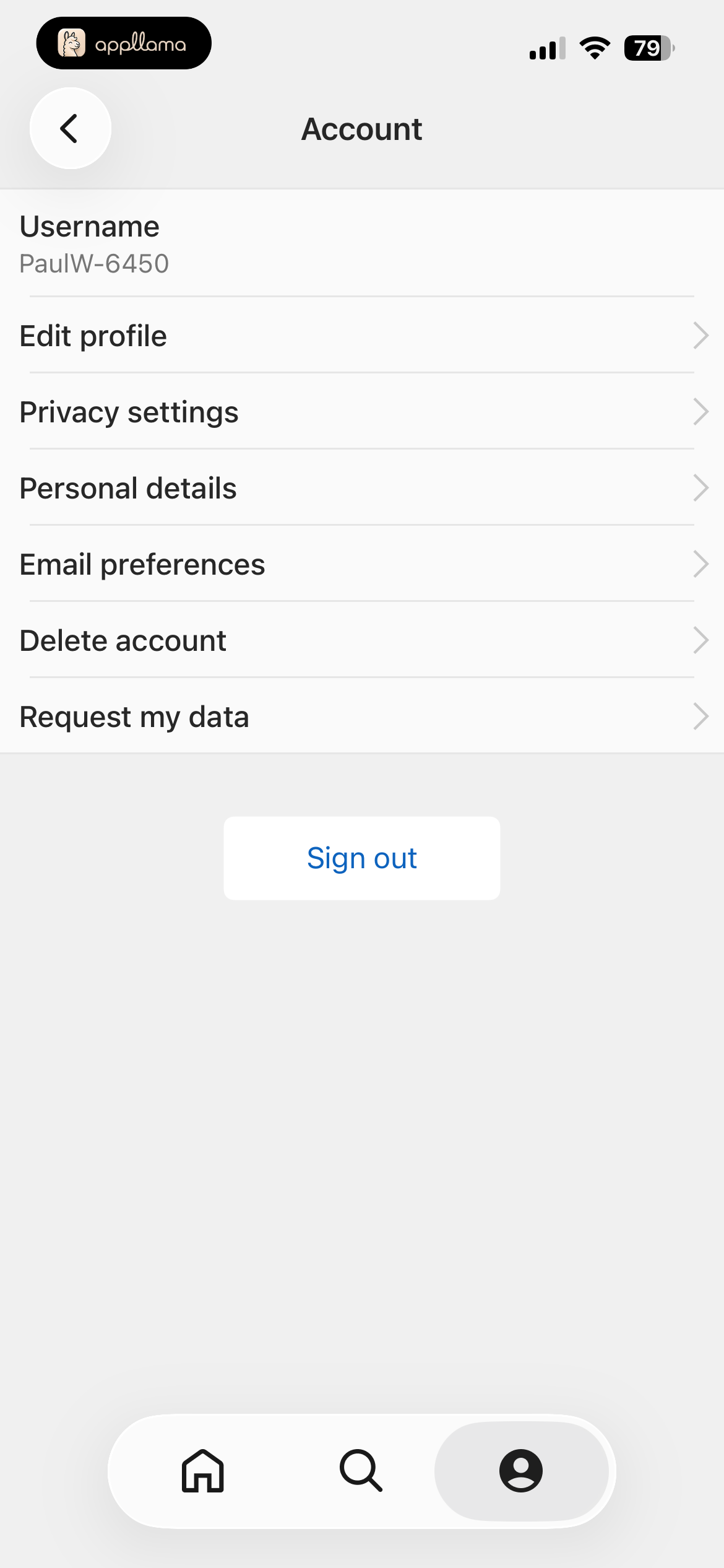 Account Settings