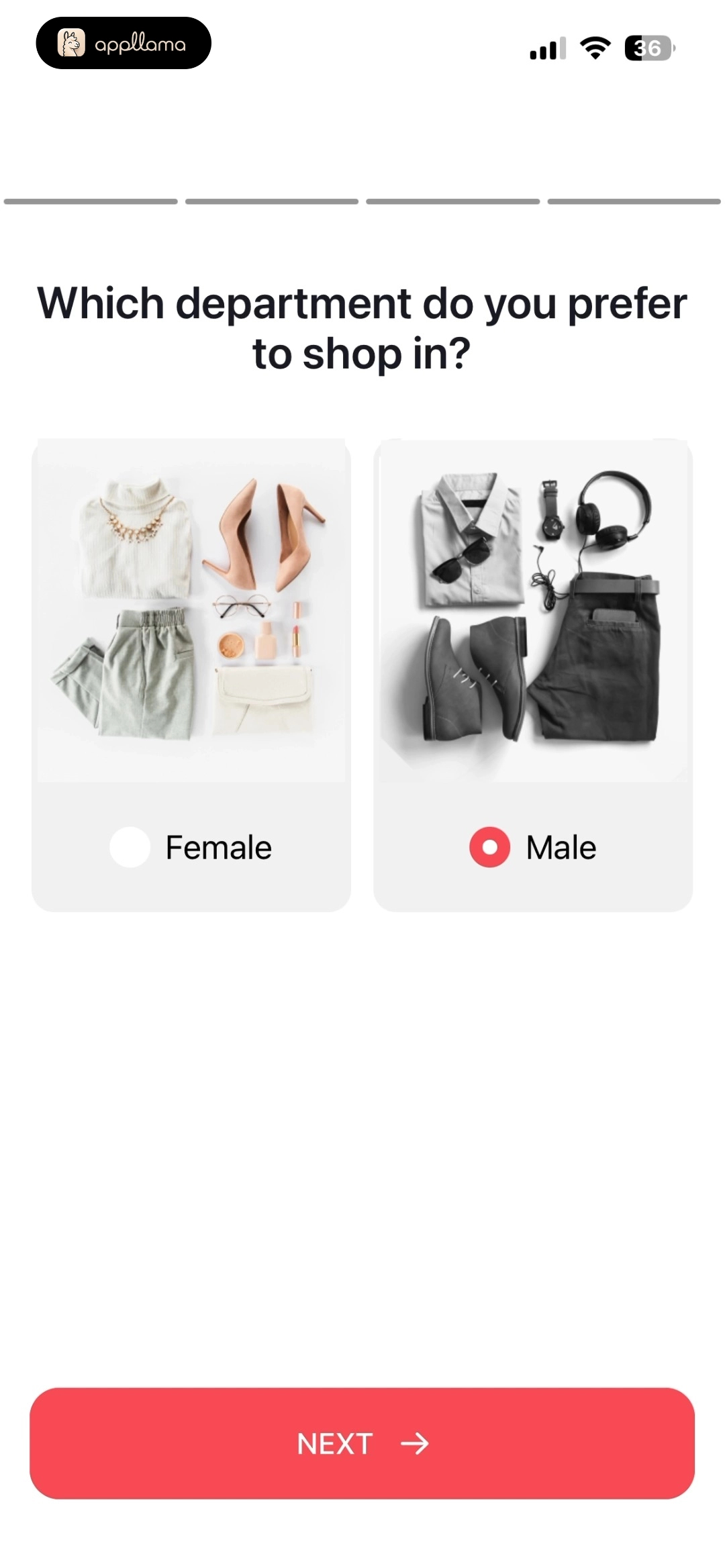 Shopping Department
