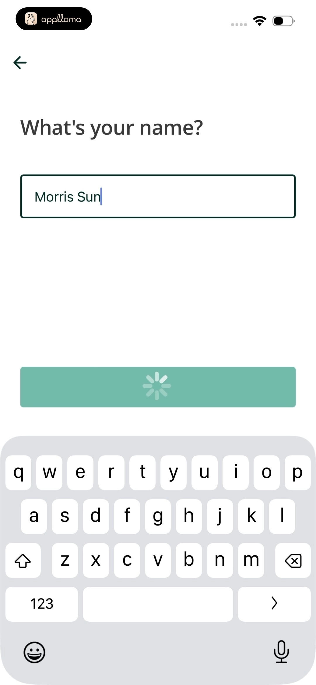 Name Entry