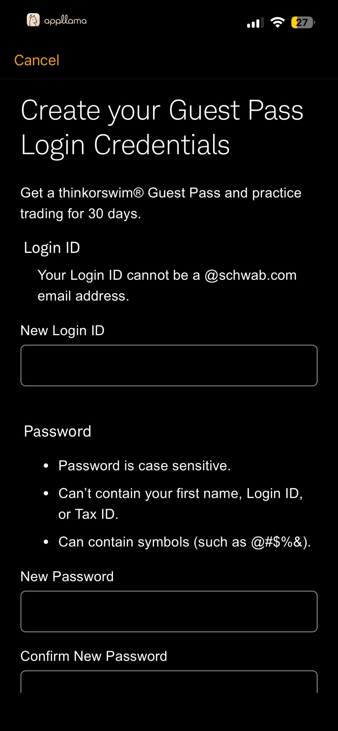 Guest Pass Credentials Setup